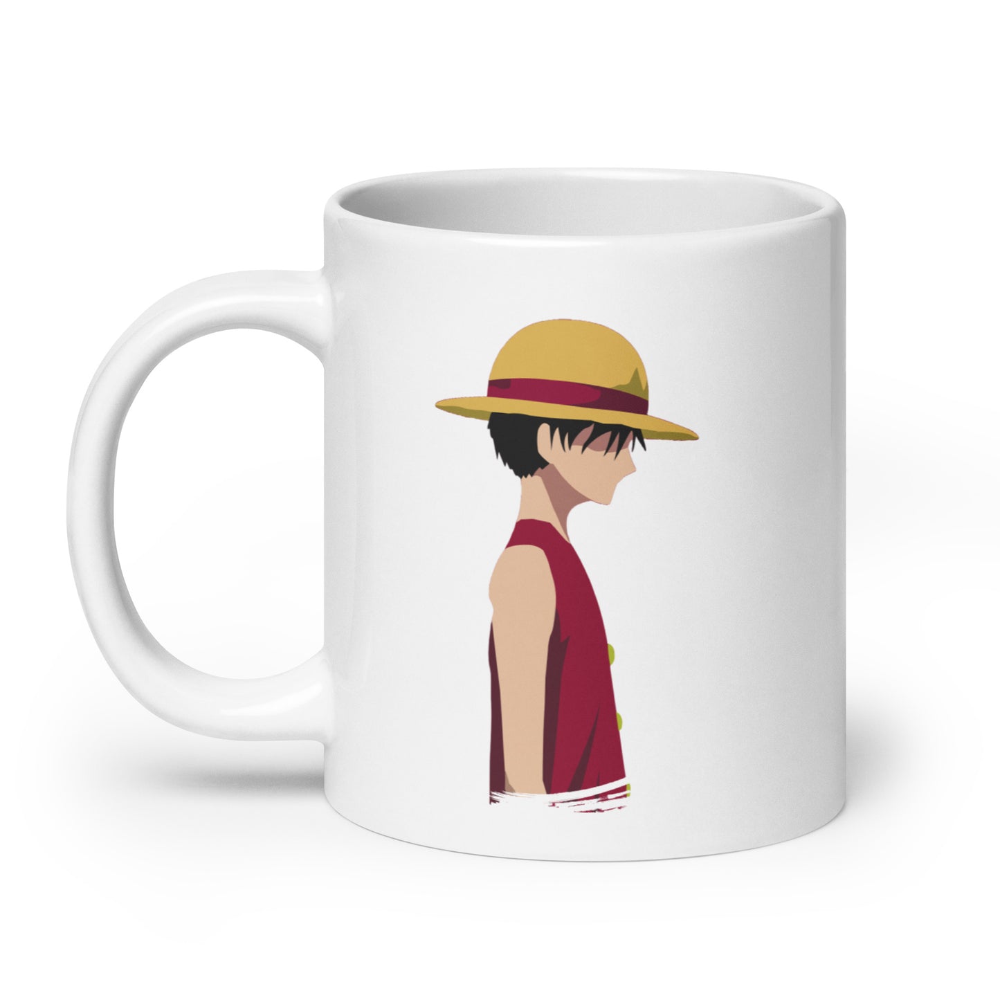 White Glossy Mug - Luffy 6