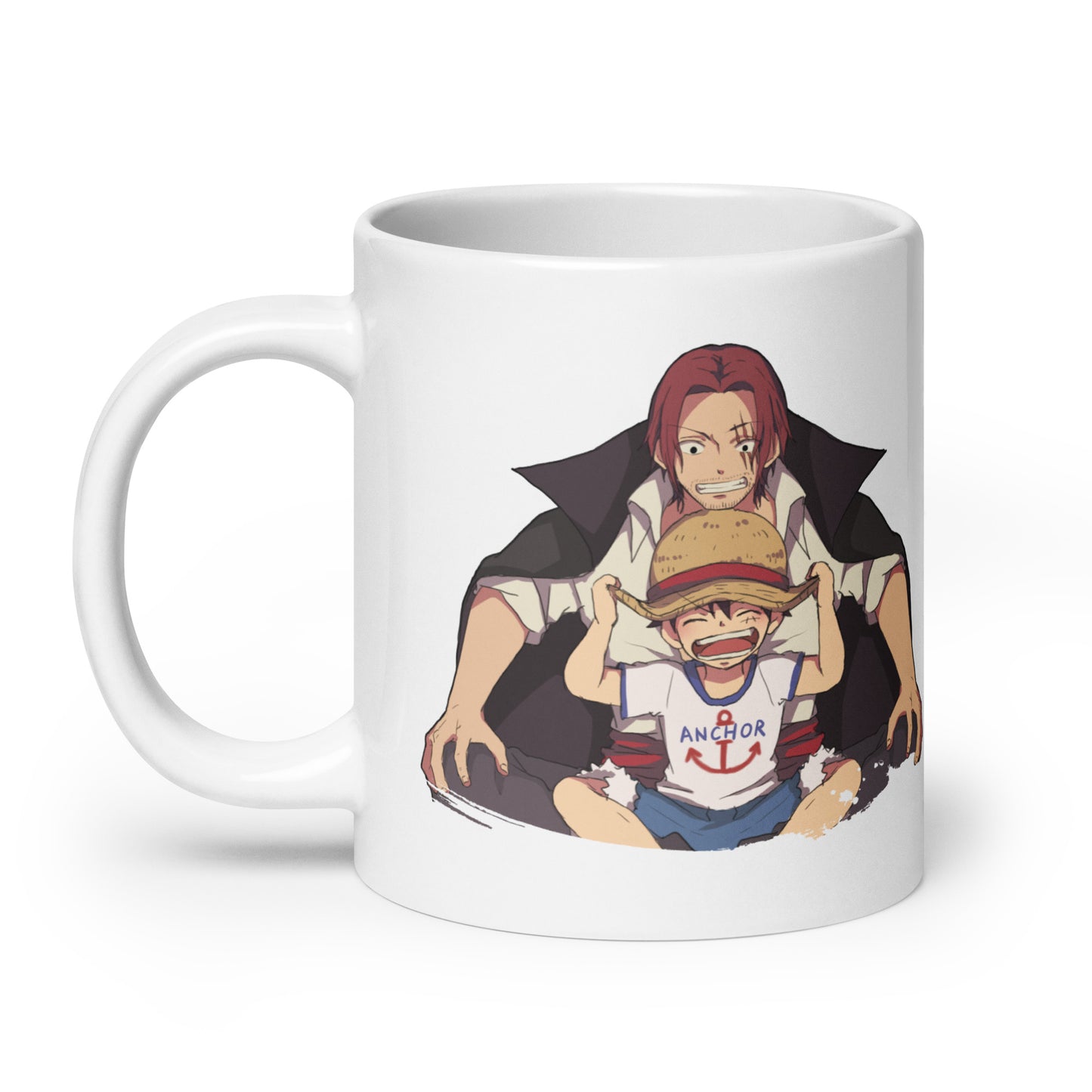 White Glossy Mug - Luffy 12