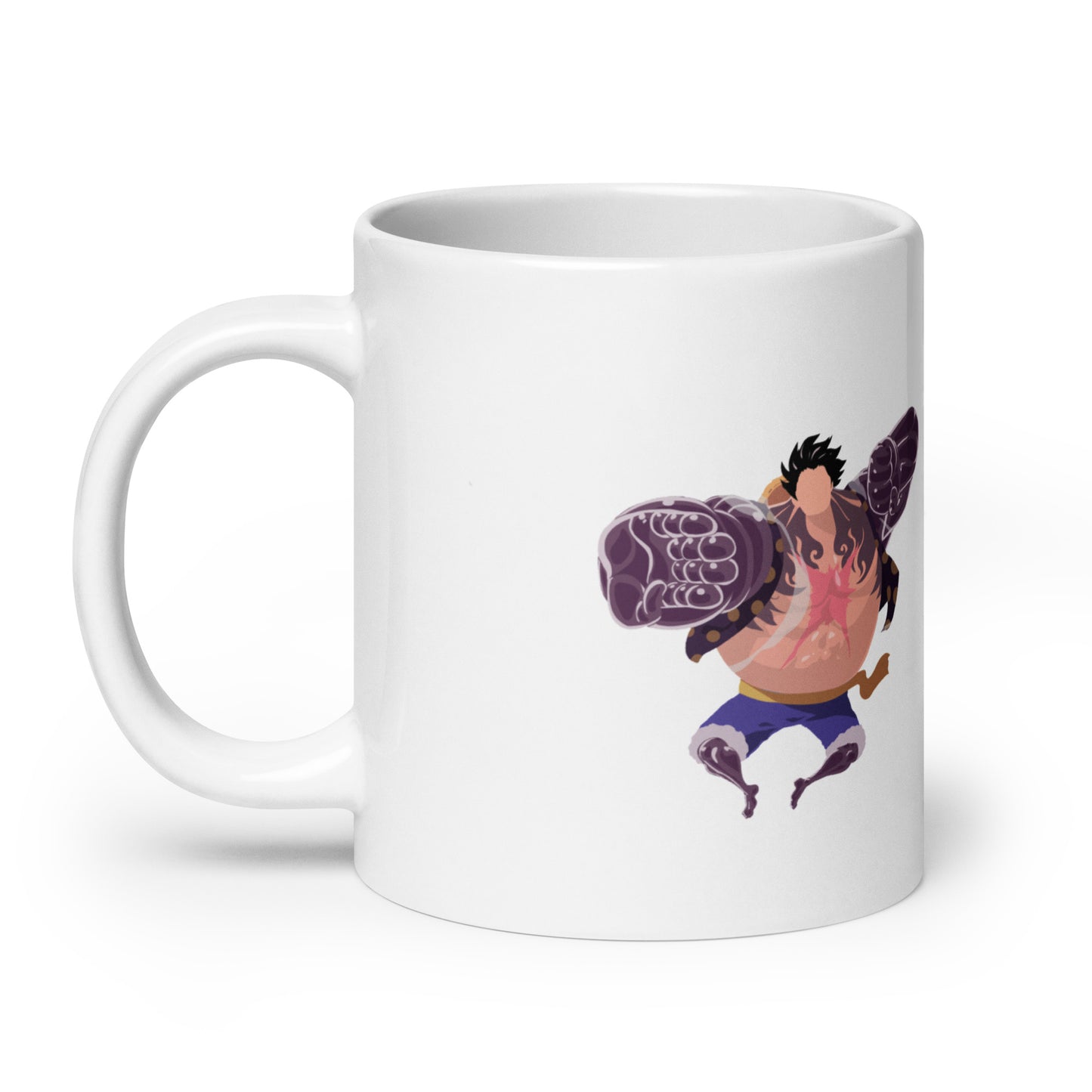 White Glossy Mug - Luffy 18