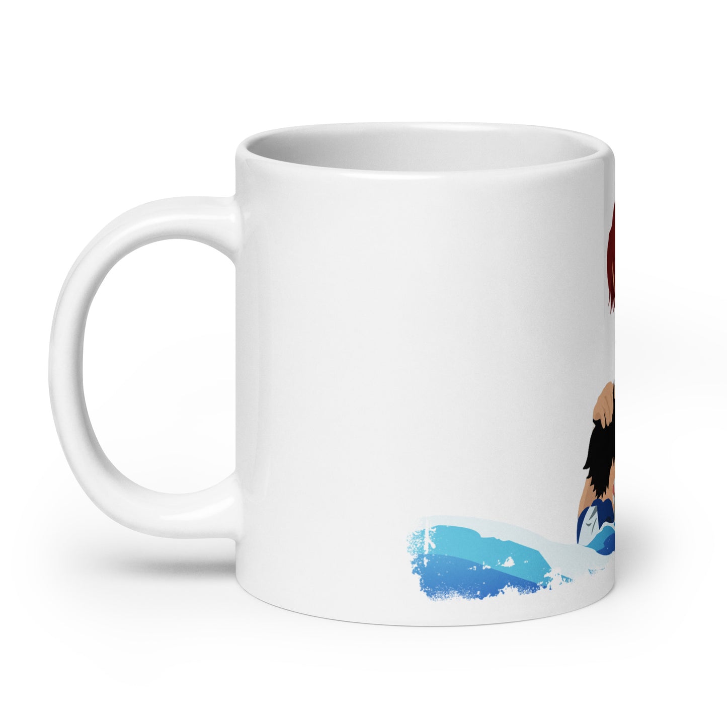 White Glossy Mug - Luffy 27