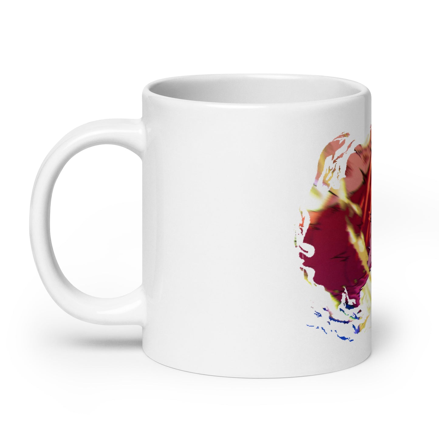 White Glossy Mug - Luffy 40