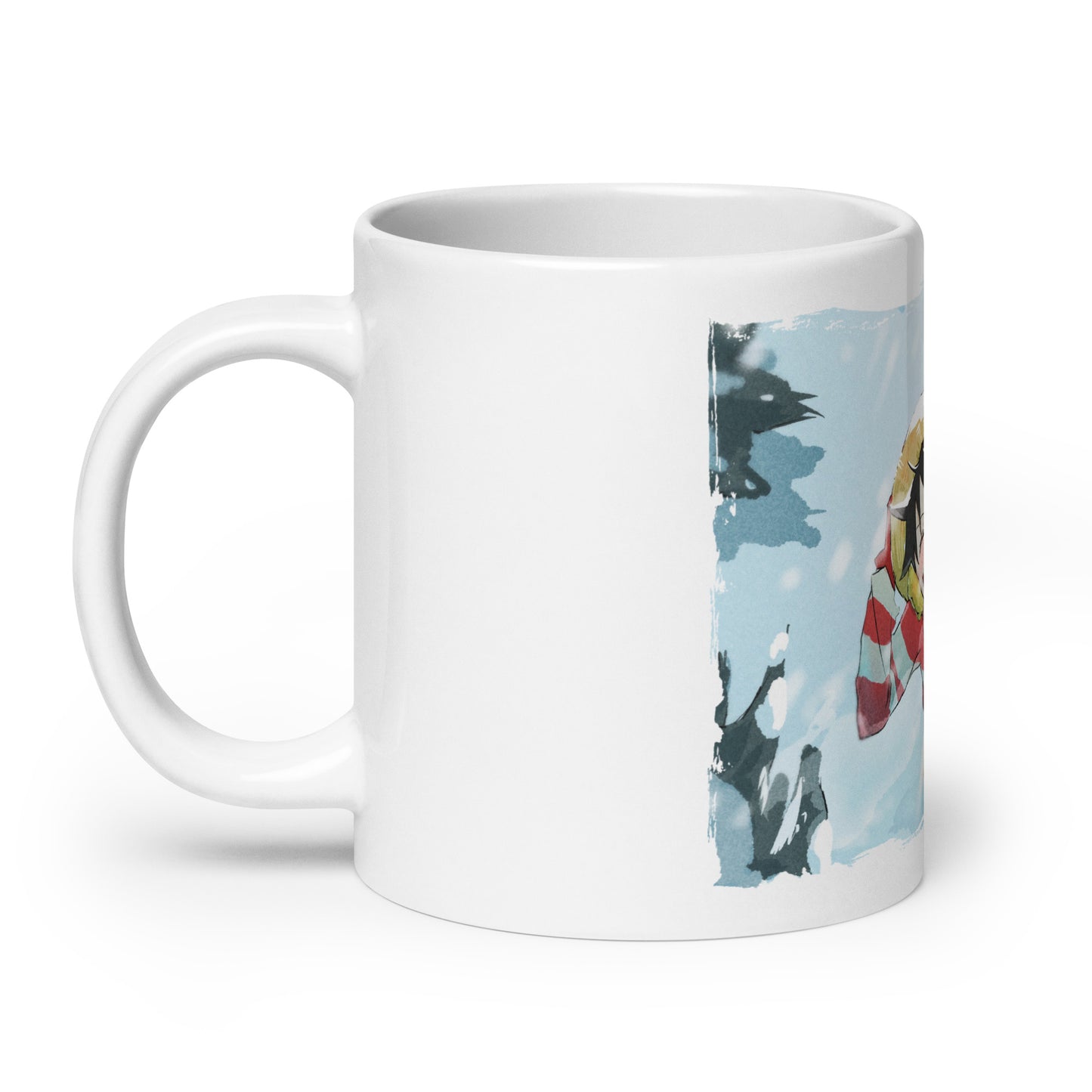 White Glossy Mug - Luffy 42