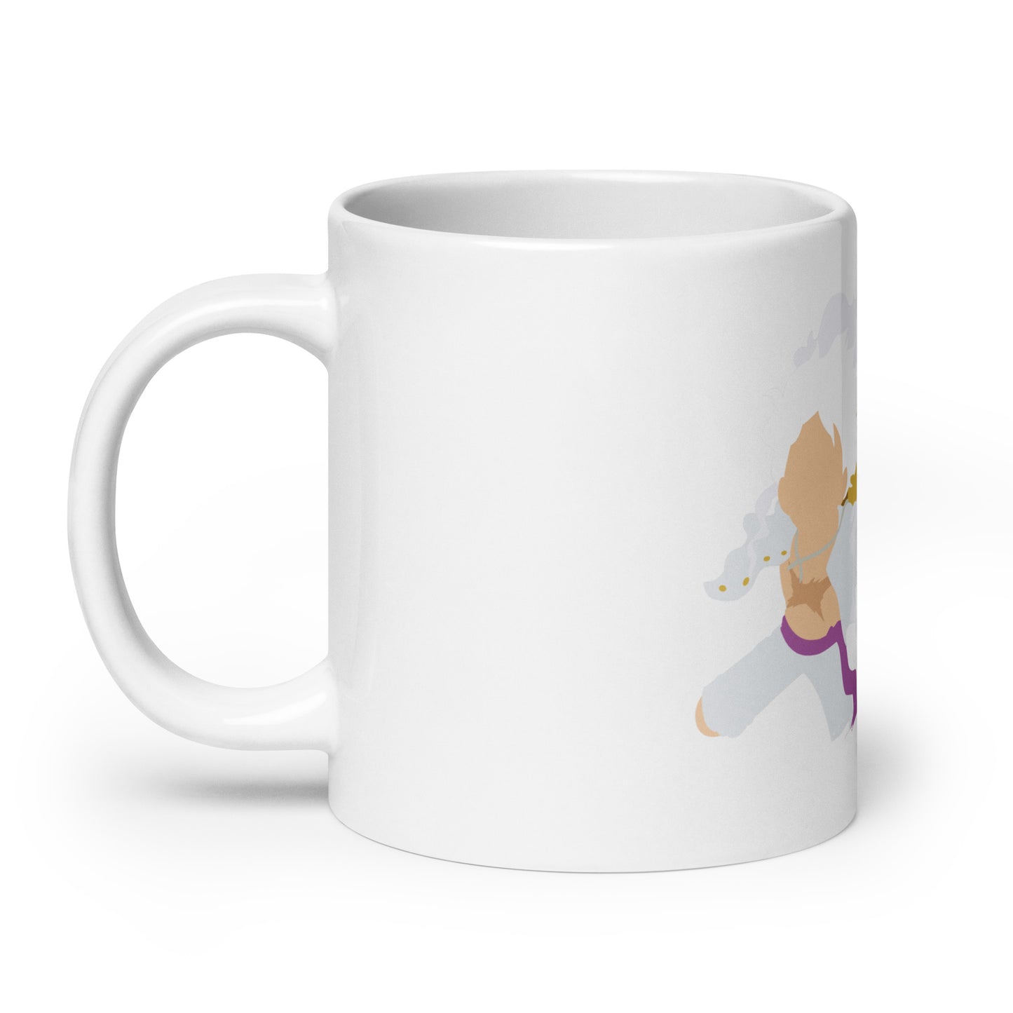 White Glossy Mug - Luffy 58