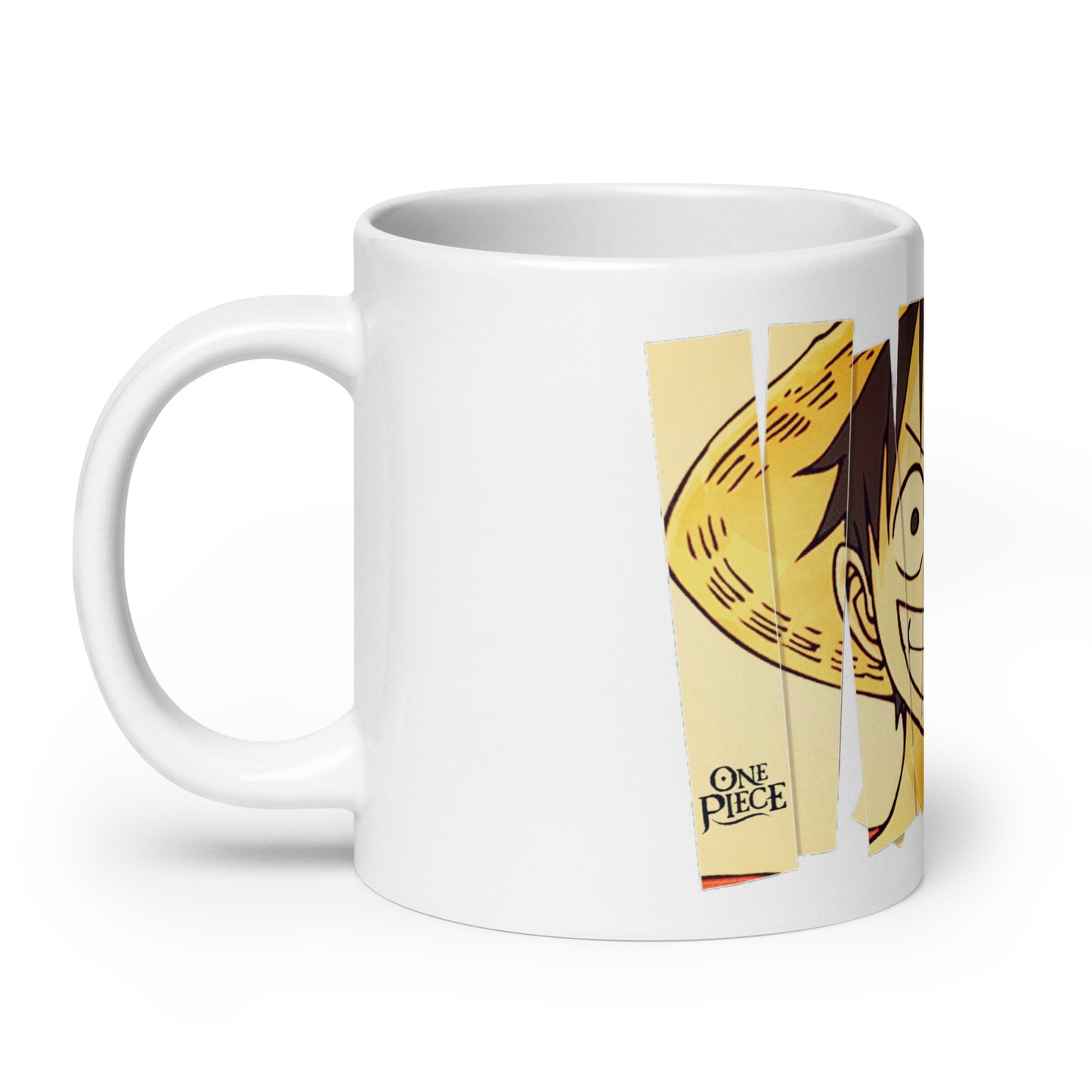 White Glossy Mug - Luffy 62