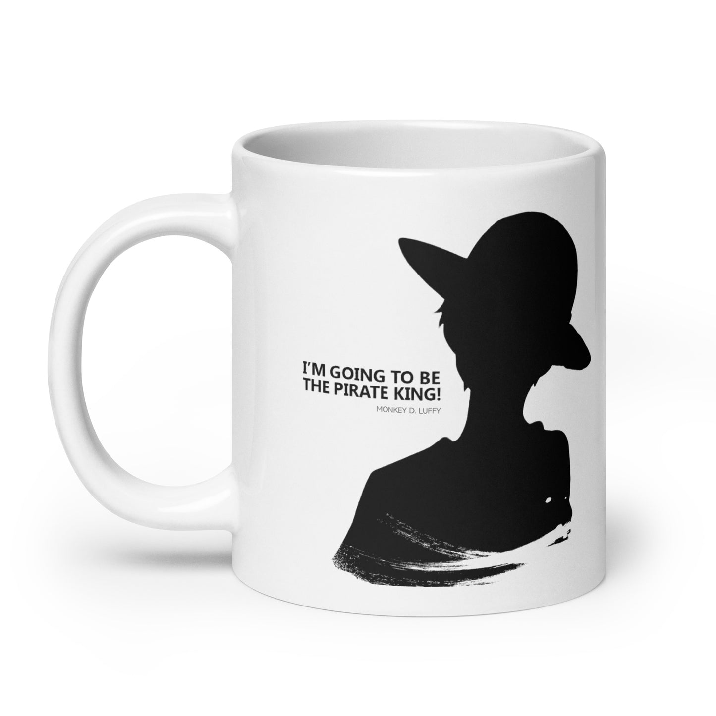 White Glossy Mug - Luffy 65