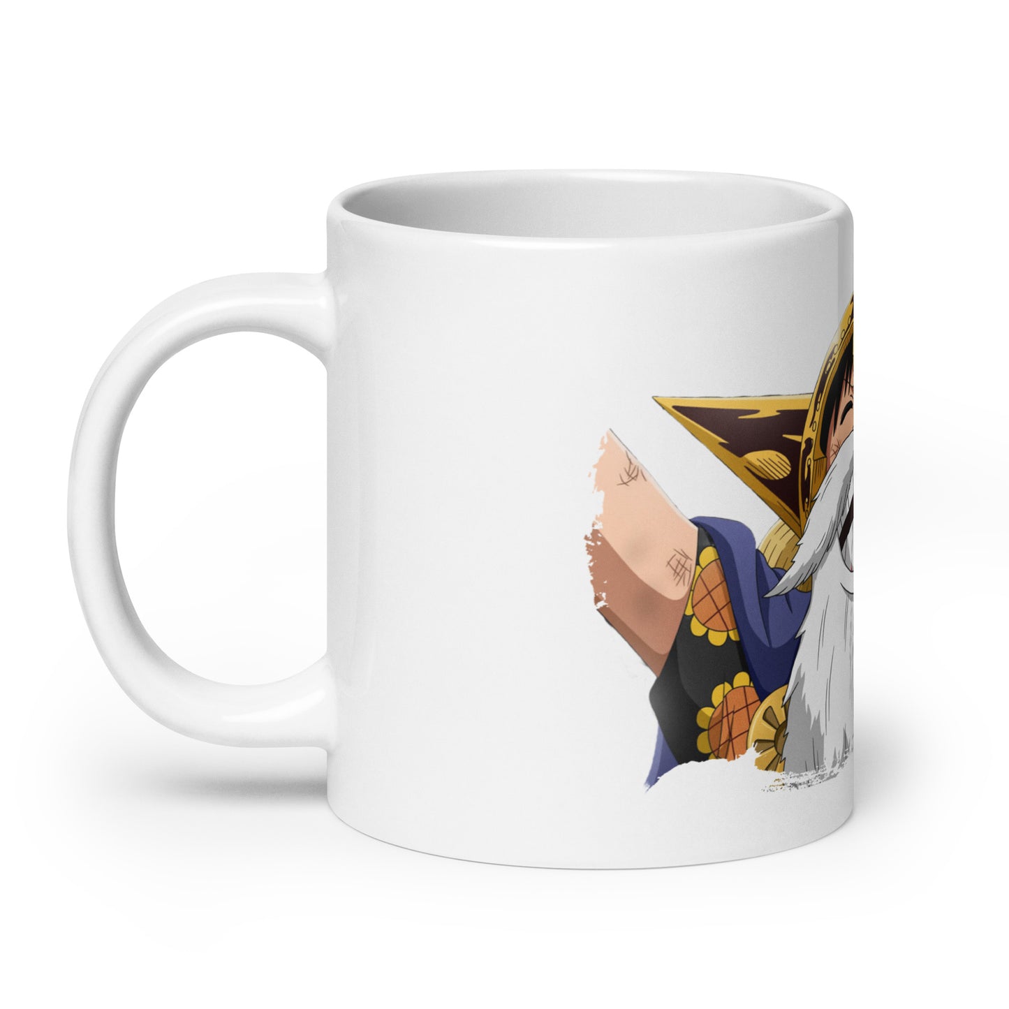 White Glossy Mug - Luffy 67