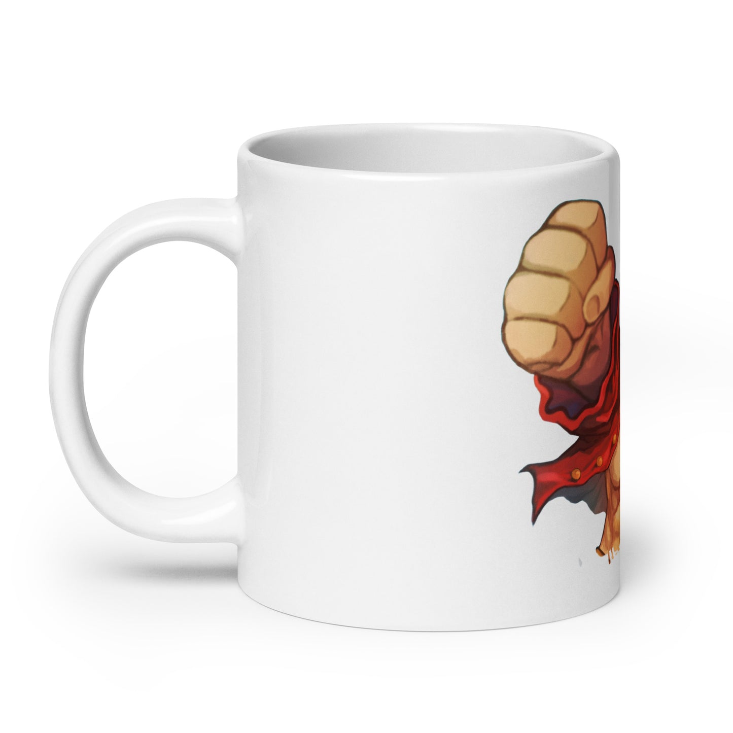 White Glossy Mug - Luffy 72