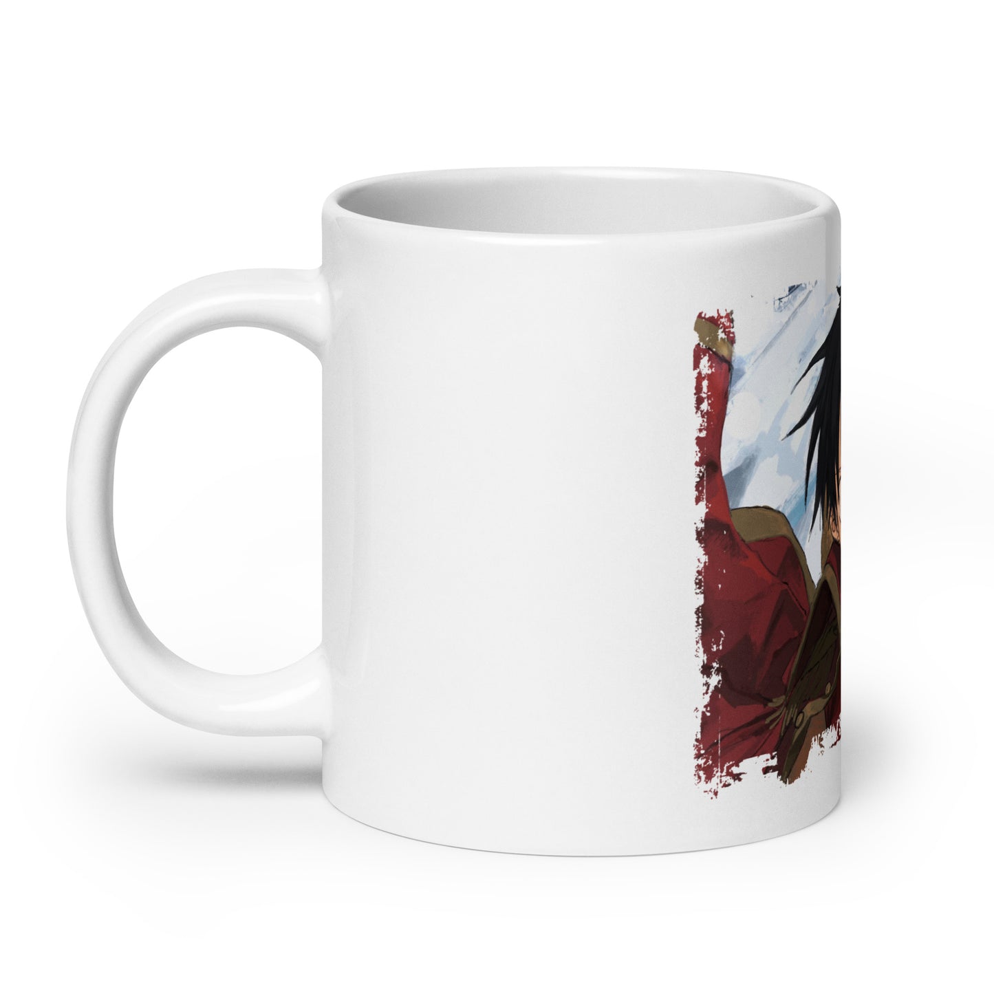 White Glossy Mug - Luffy 74