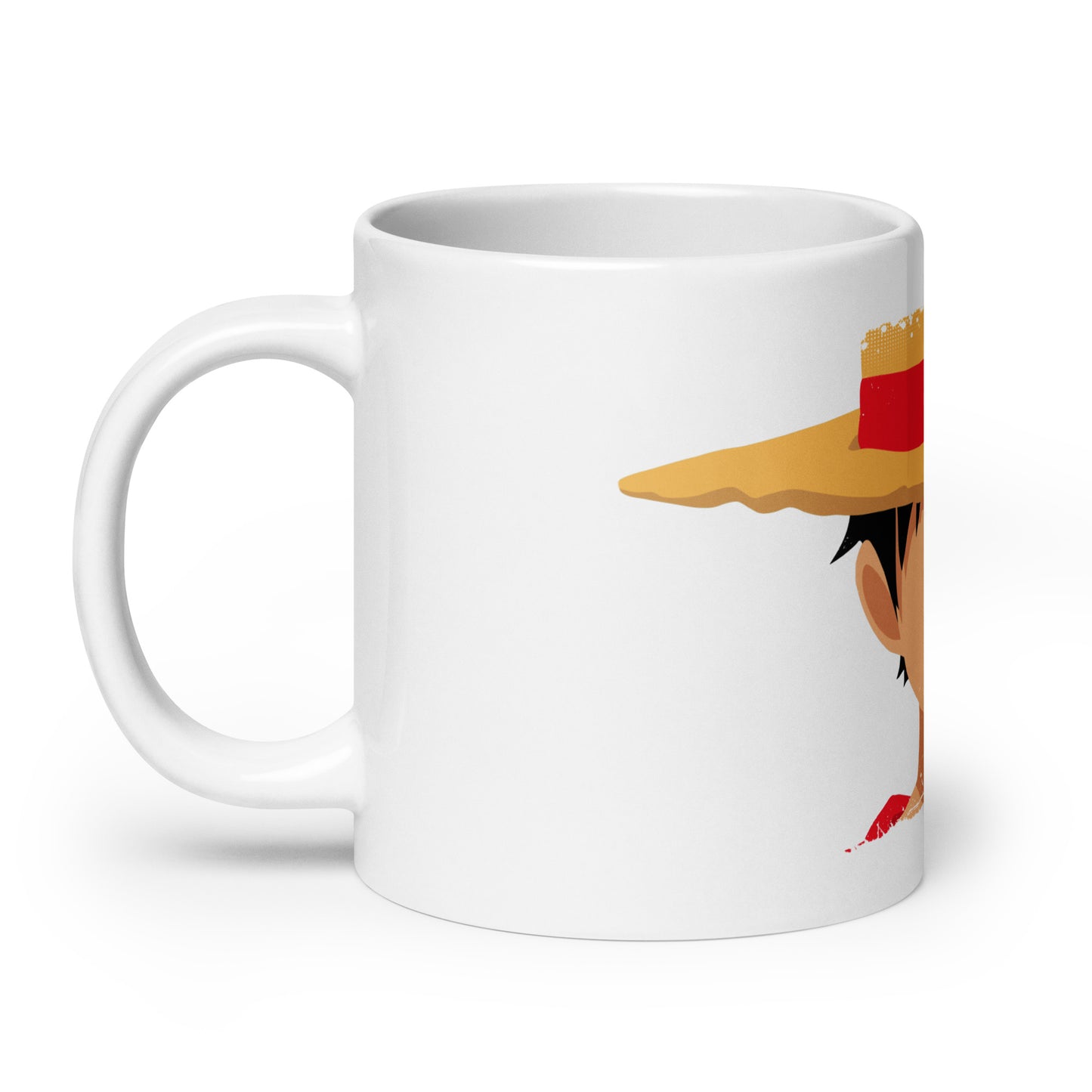 White Glossy Mug - Luffy 78