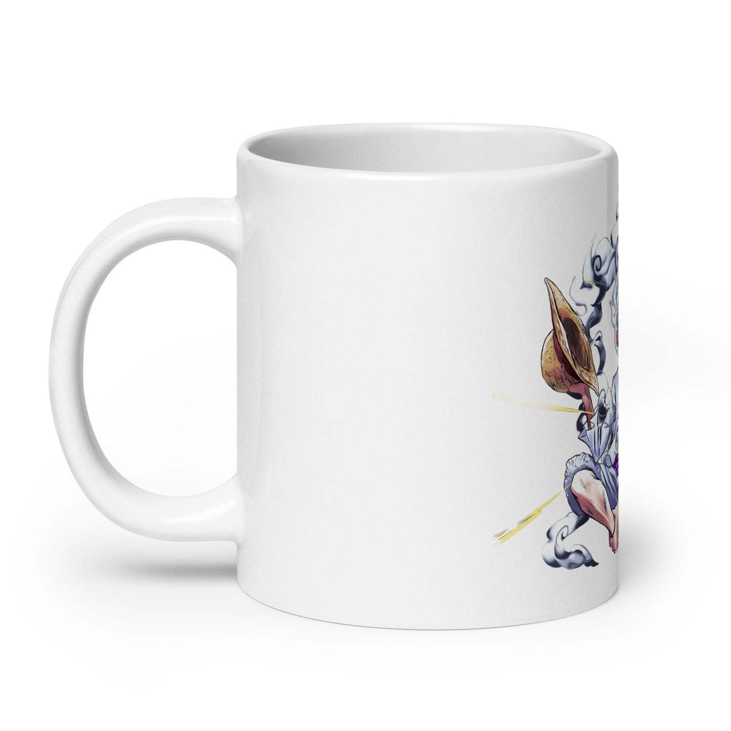 White Glossy Mug - Luffy 85