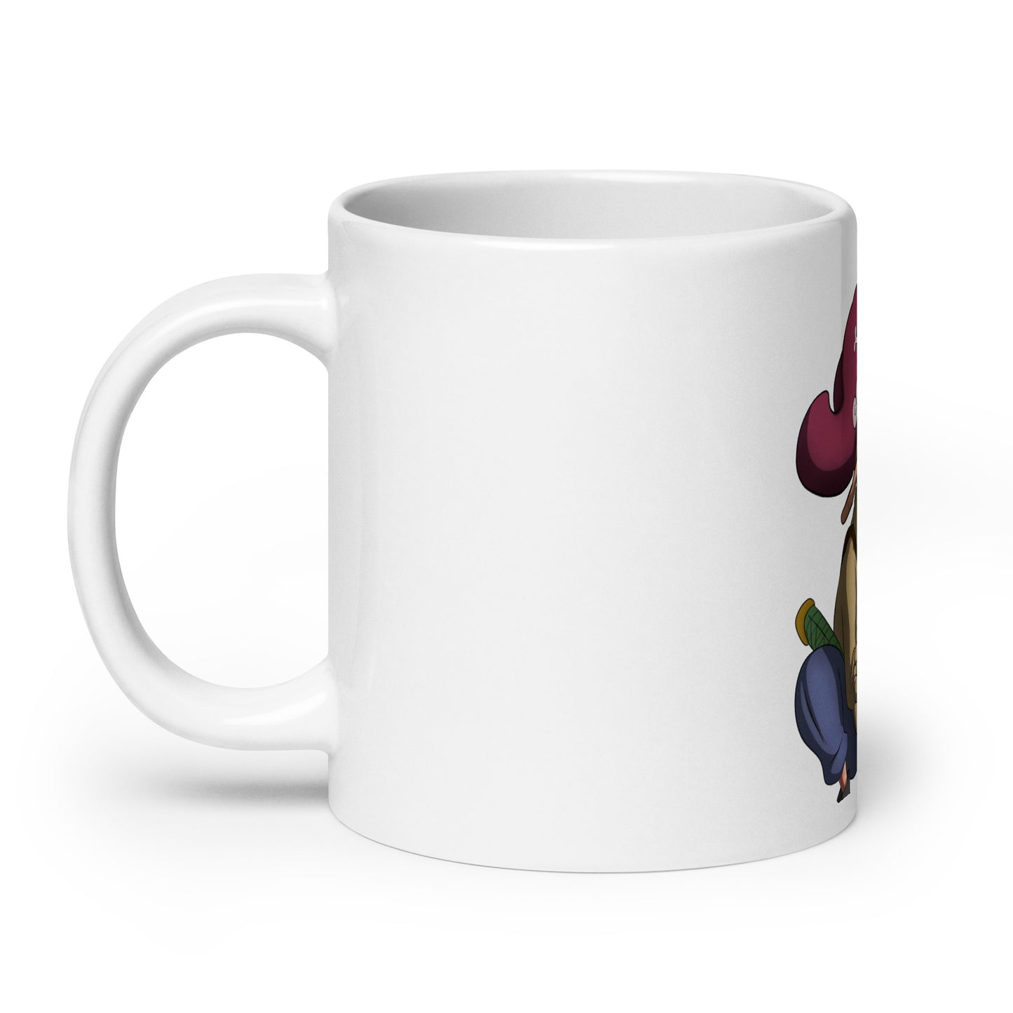 White Glossy Mug - Shanks 11