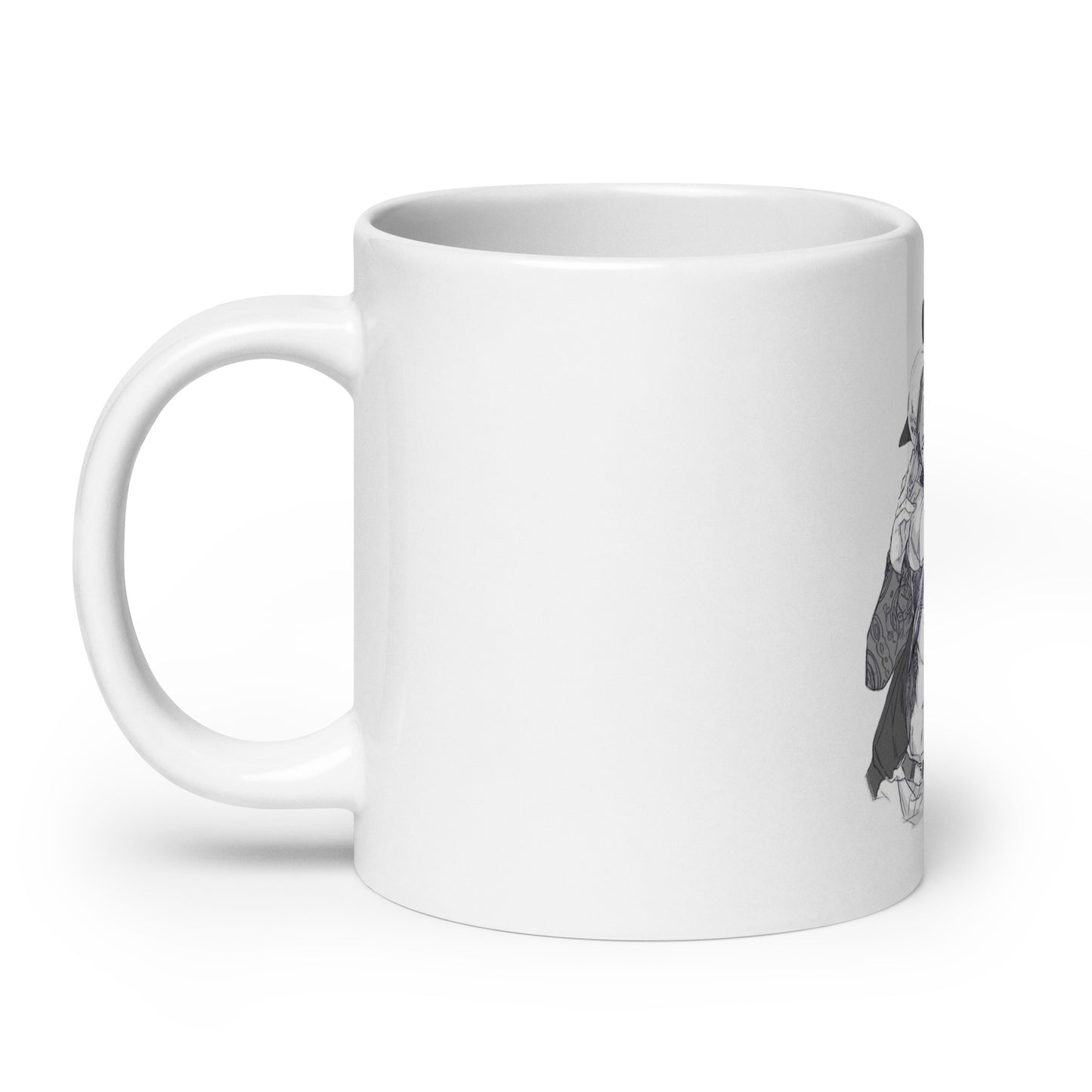 White Glossy Mug - Shanks 41