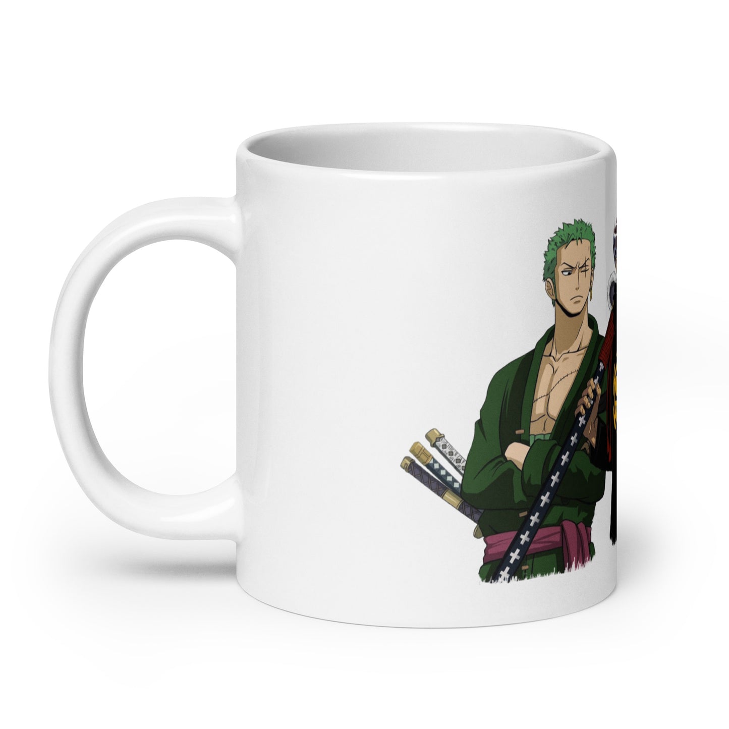 White Glossy Mug - Zoro 5