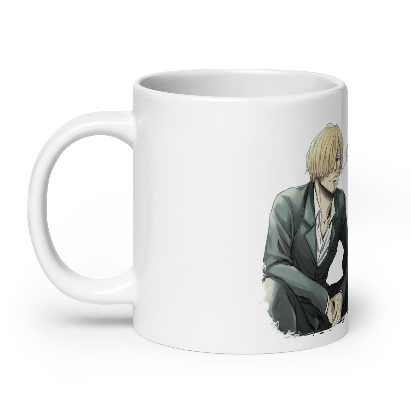 White Glossy Mug - Zoro 24