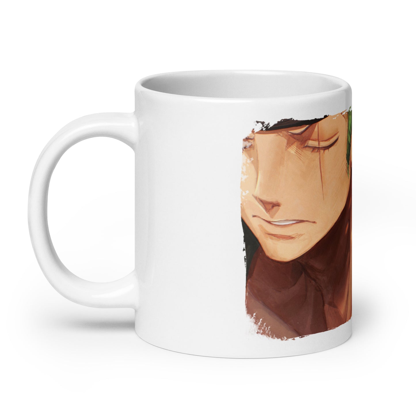 White Glossy Mug - Zoro 33