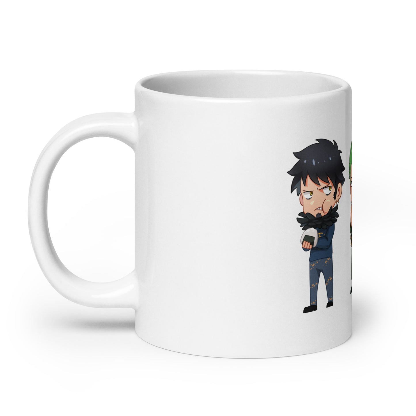 White Glossy Mug - Zoro 35