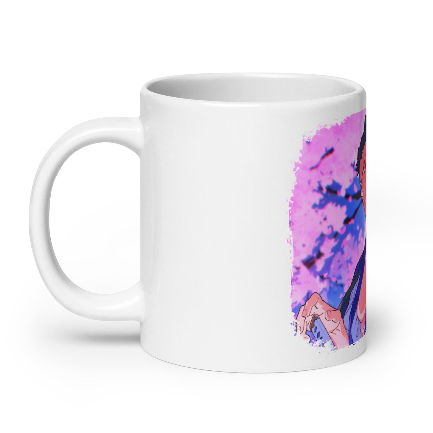 White Glossy Mug - Zoro 41