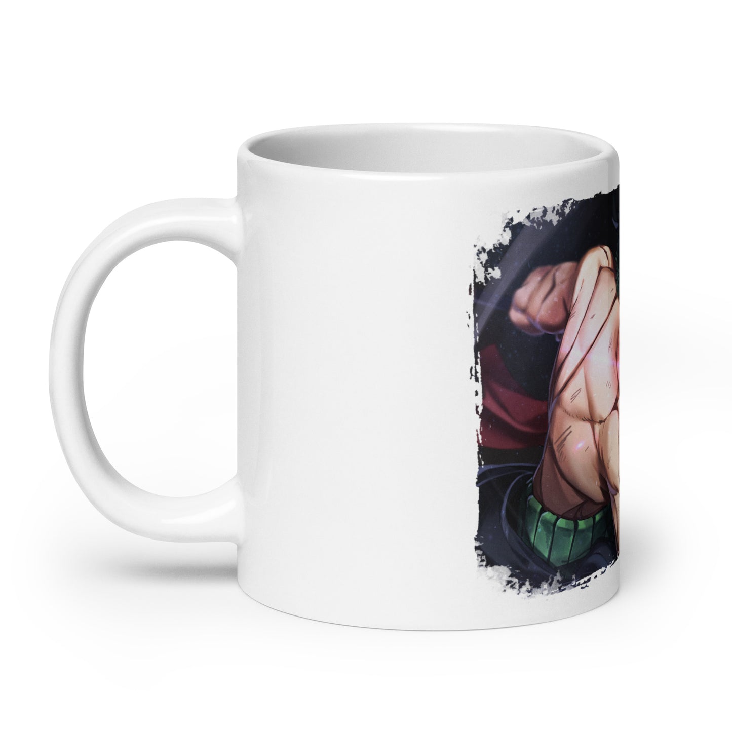 White Glossy Mug - Zoro 44