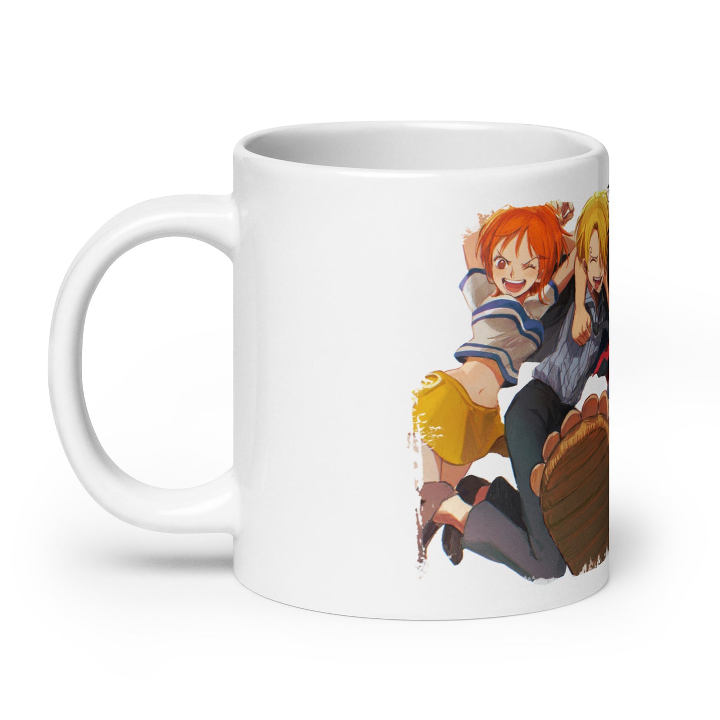 White Glossy Mug - Zoro 49