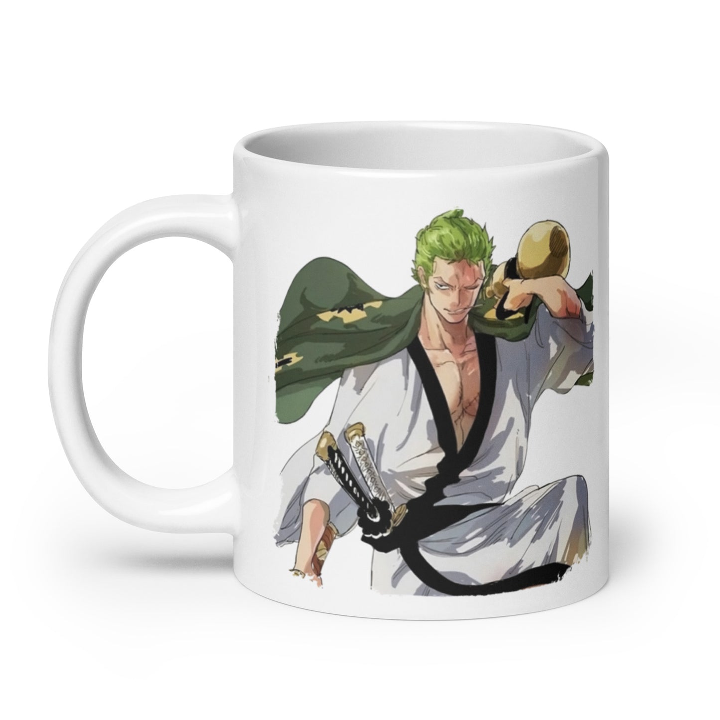 White Glossy Mug - Zoro 56