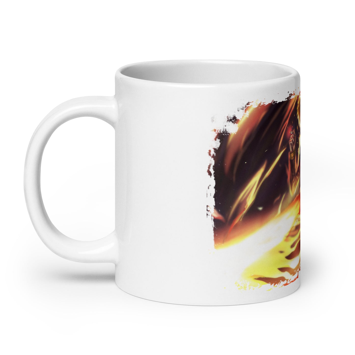 White Glossy Mug -Sanji 6