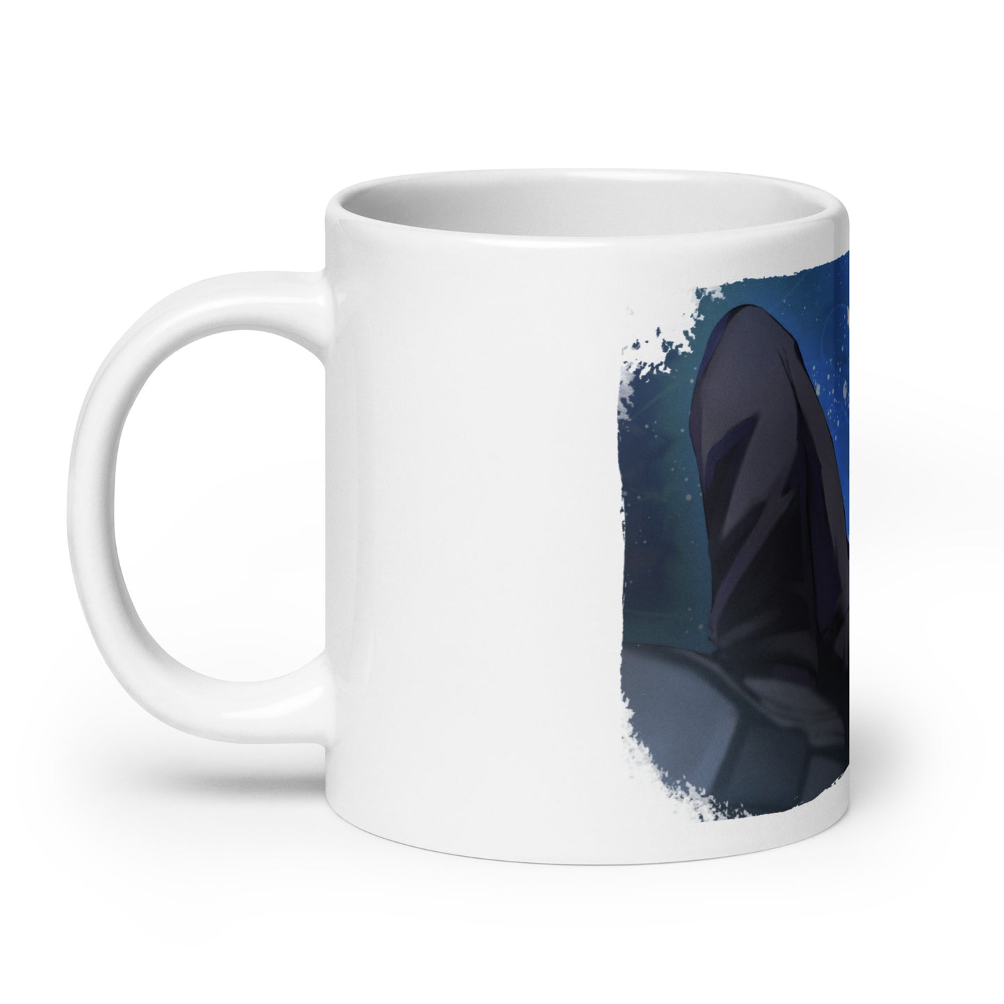 White Glossy Mug -Sanji 18