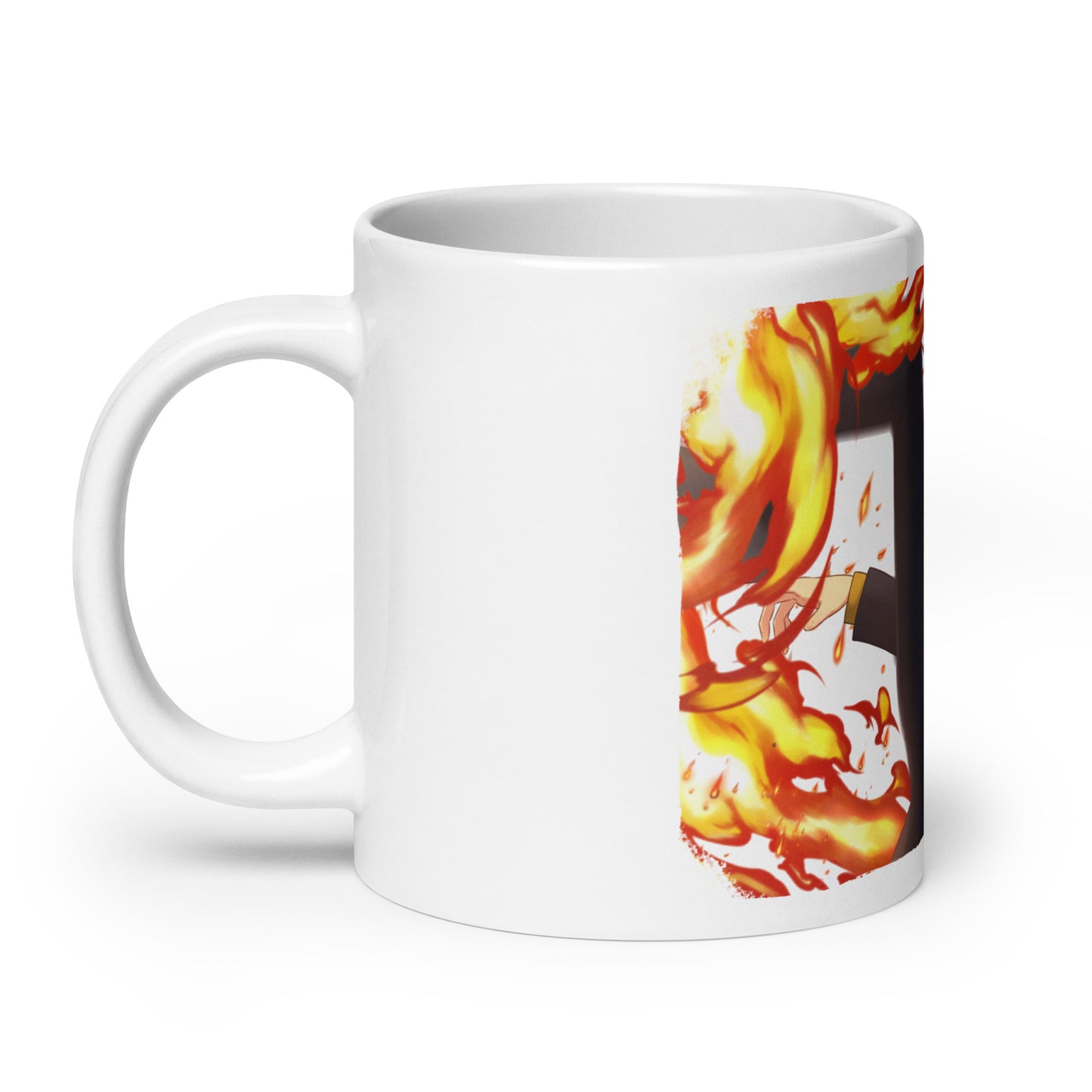 White Glossy Mug -Sanji 19