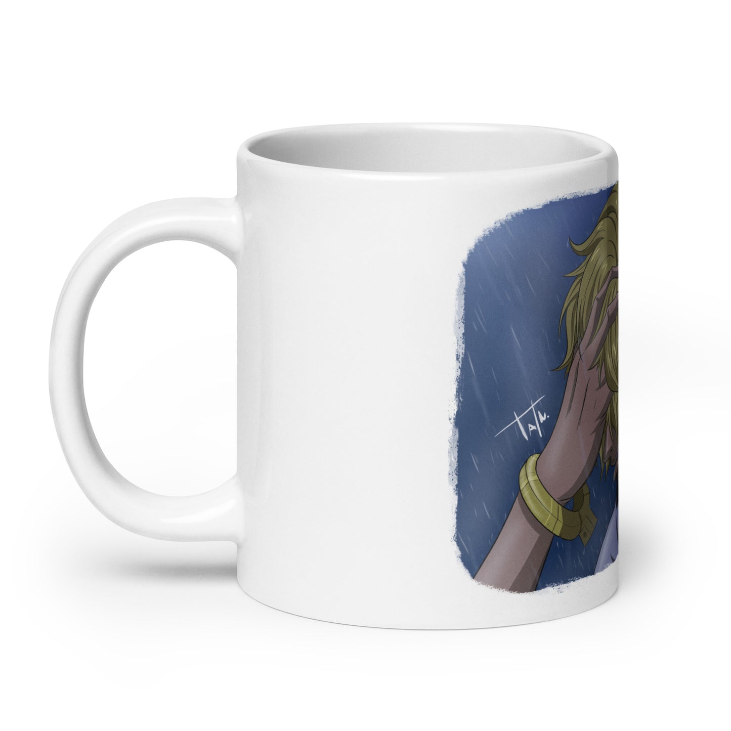 White Glossy Mug -Sanji 20