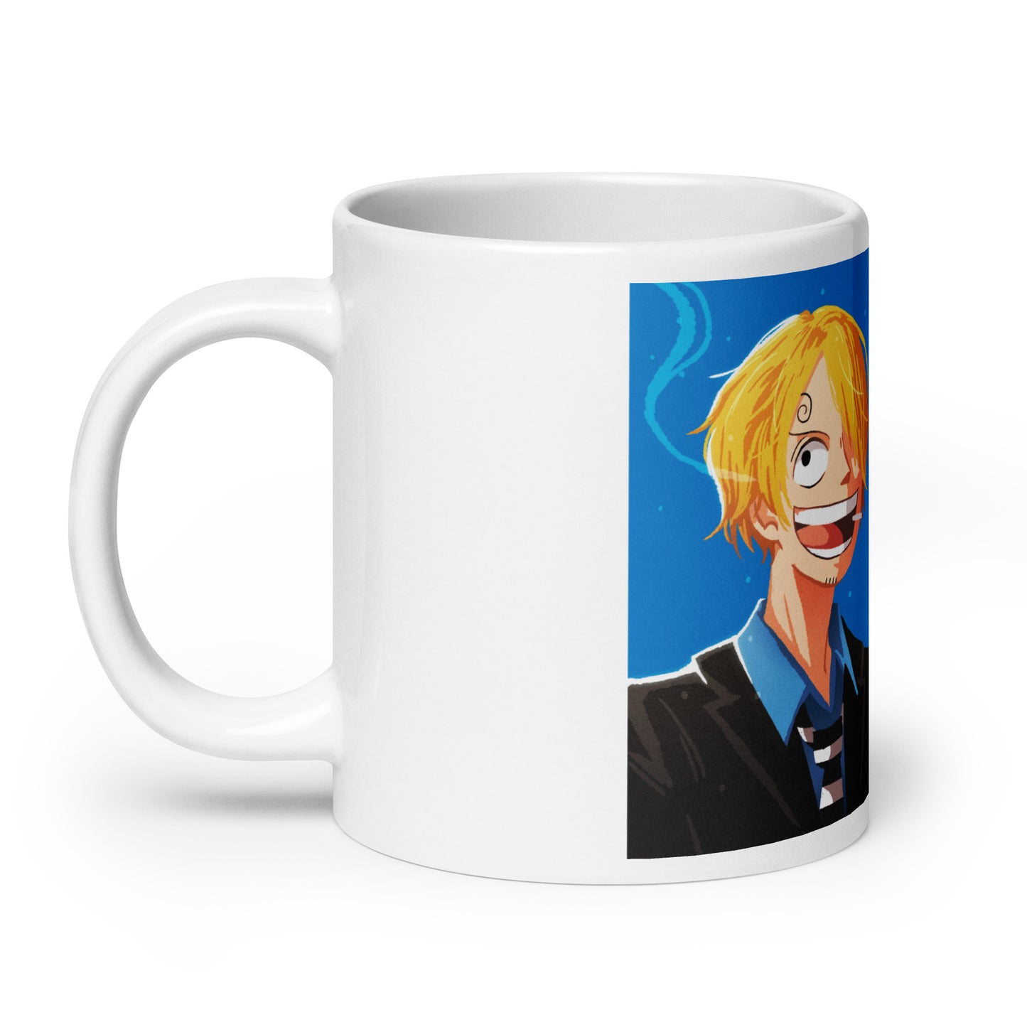 White Glossy Mug -Sanji 21