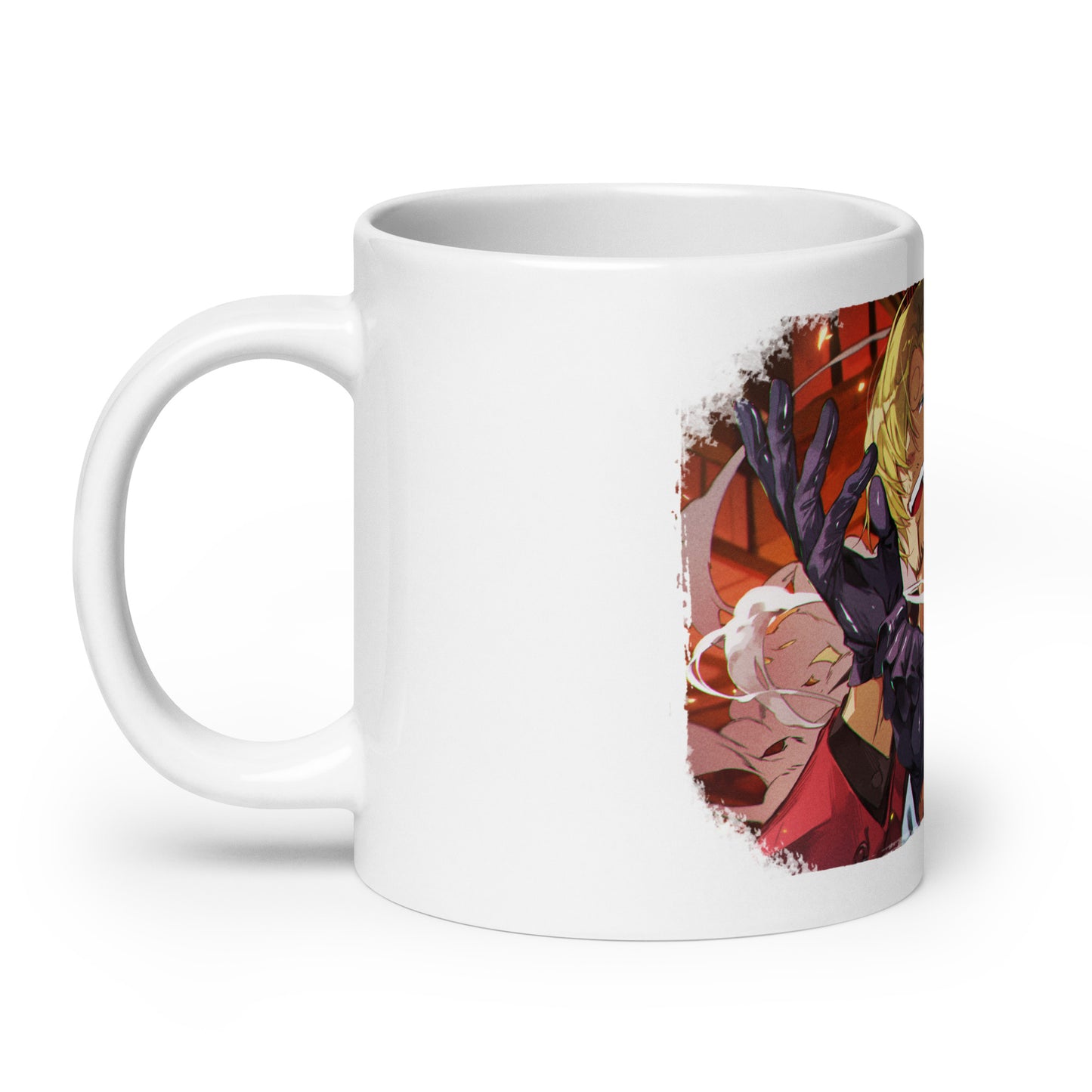 White Glossy Mug -Sanji 25