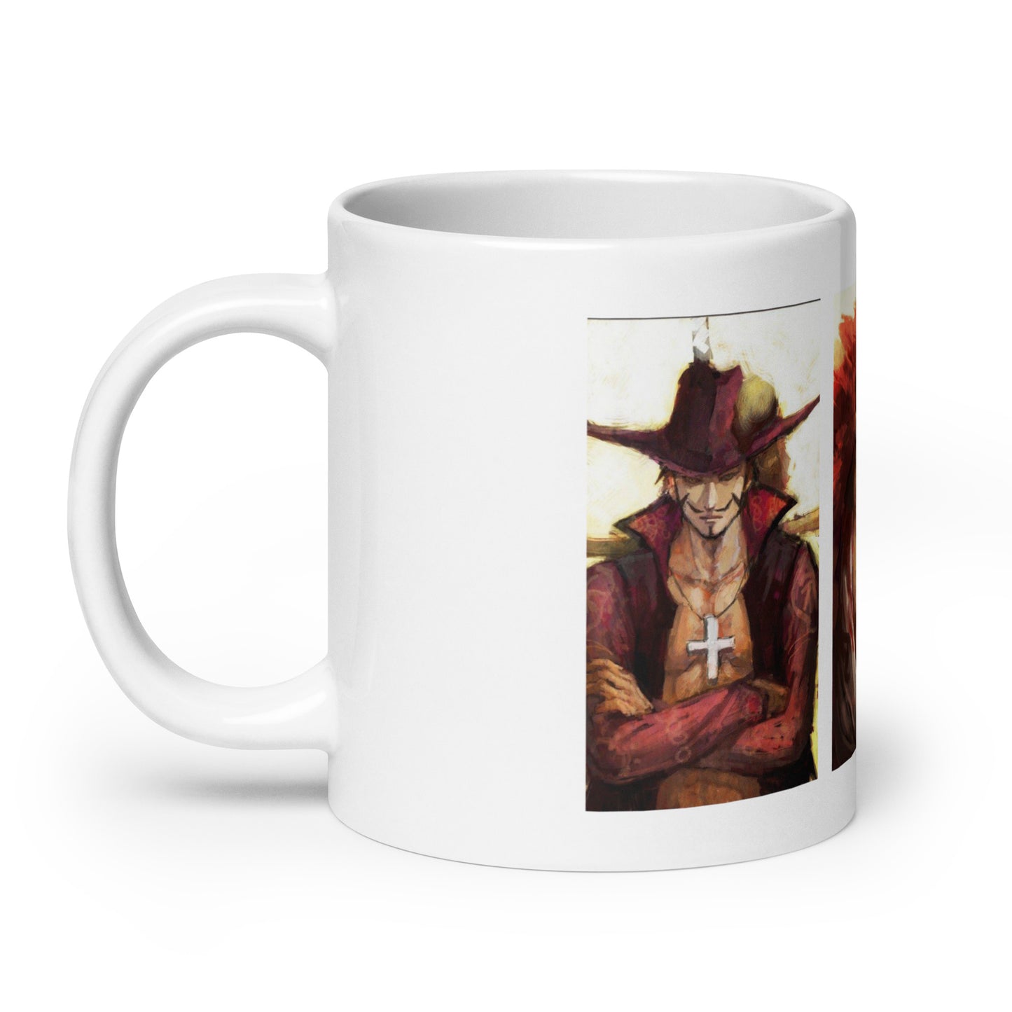 White Glossy Mug - Mihawk 3