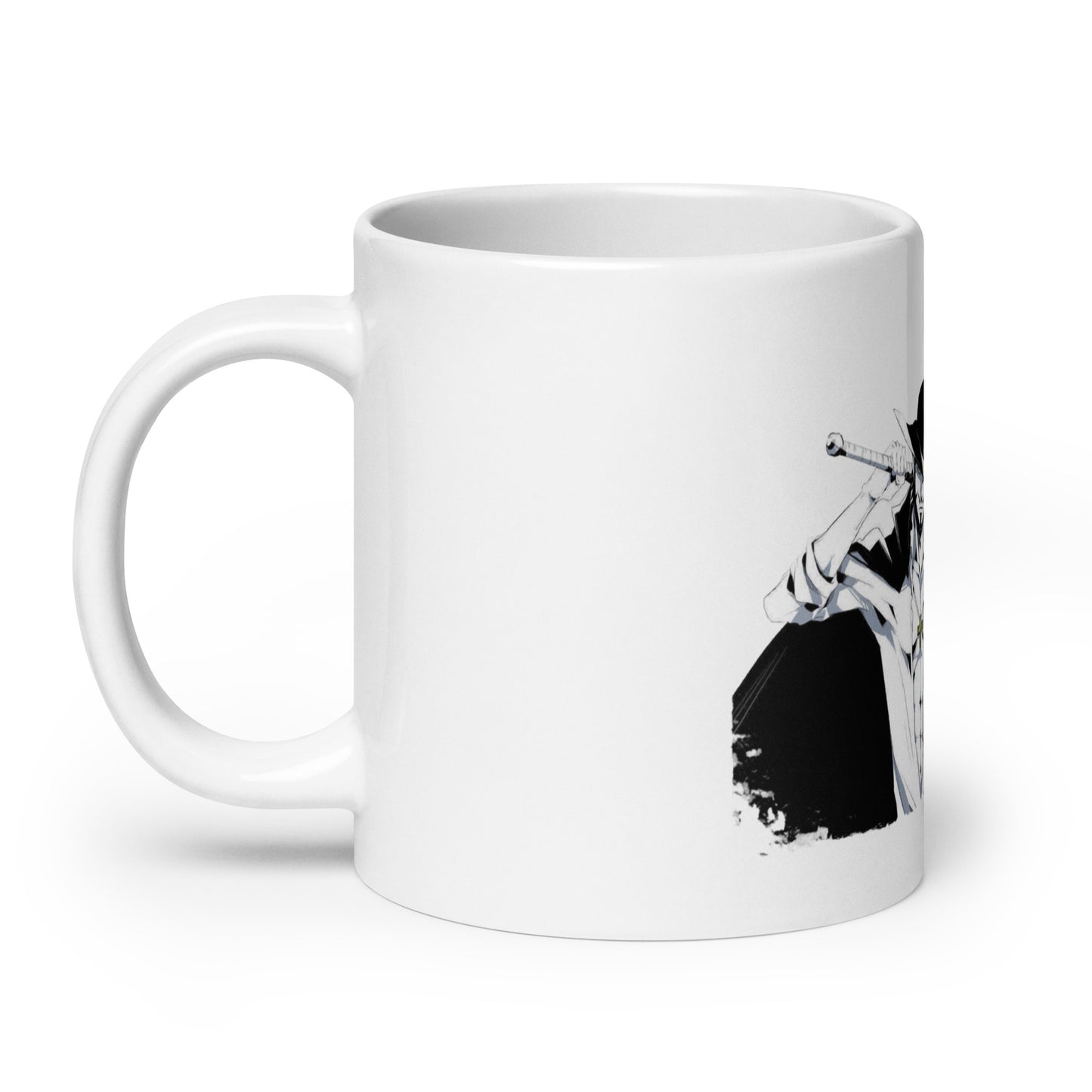 White Glossy Mug - Mihawk 5