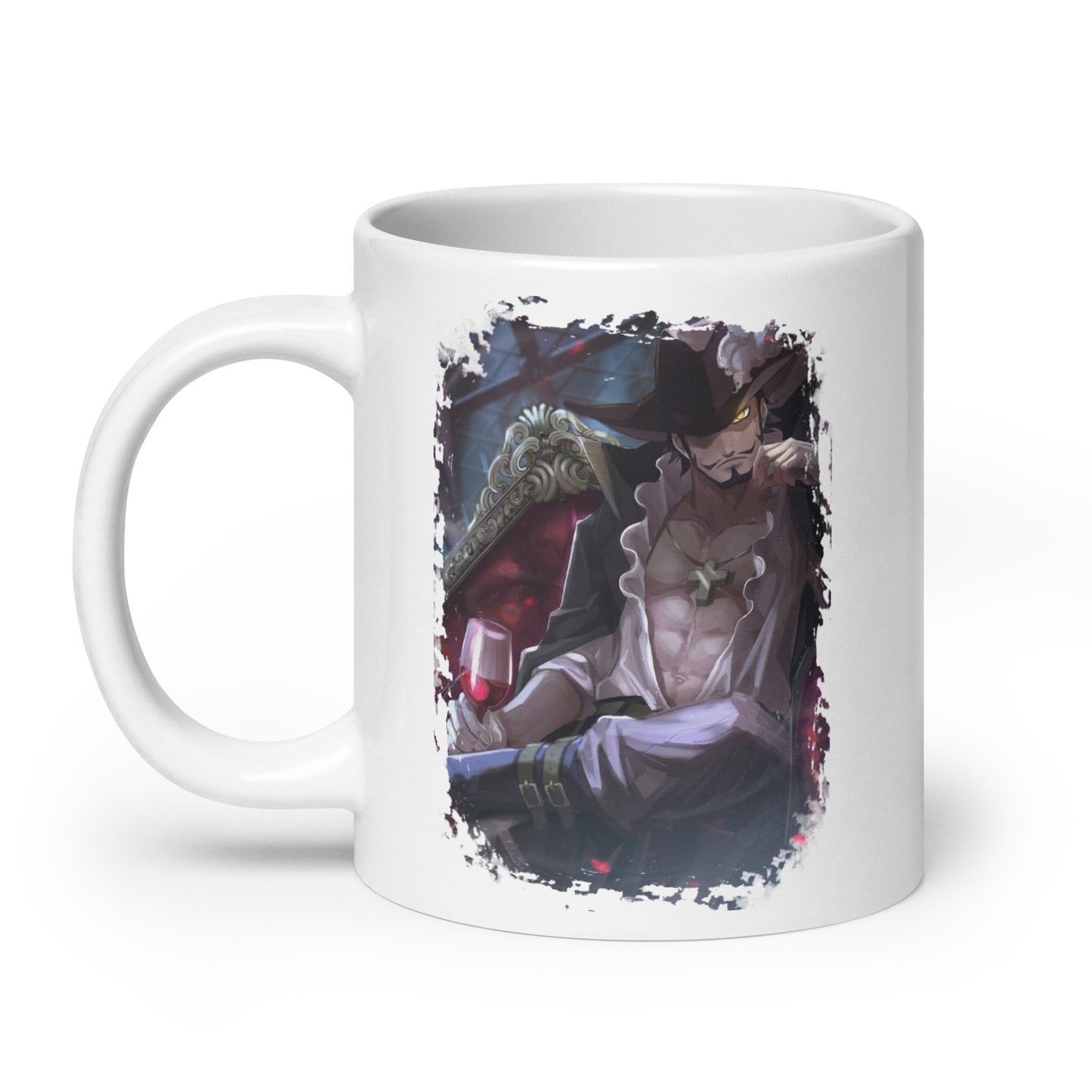 White Glossy Mug - Mihawk 6