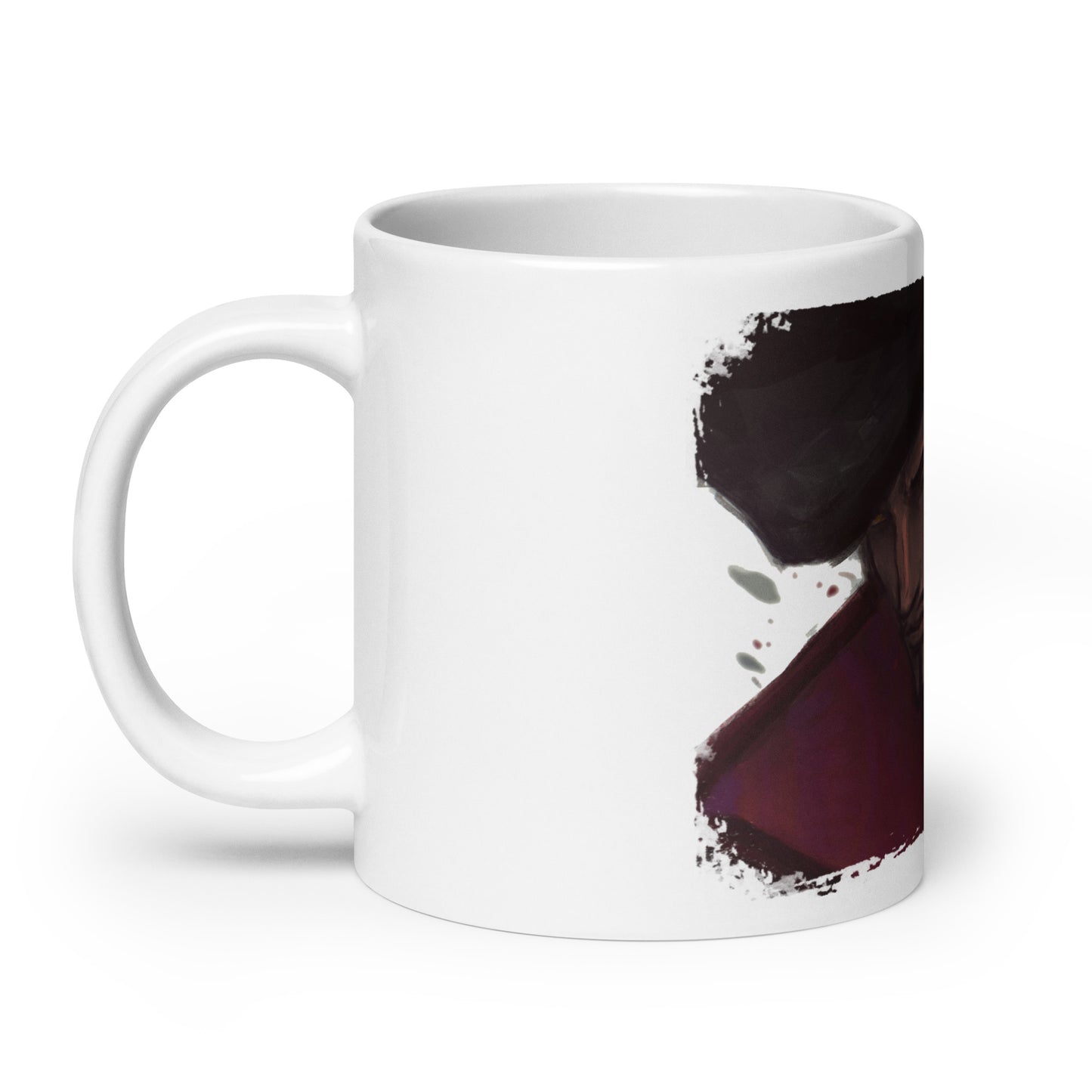 White Glossy Mug - Mihawk 11