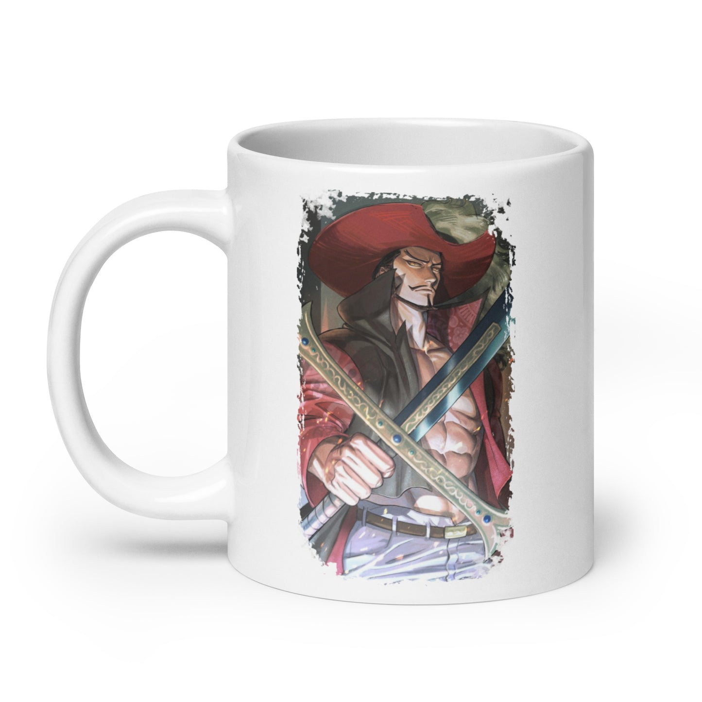 White Glossy Mug - Mihawk 13