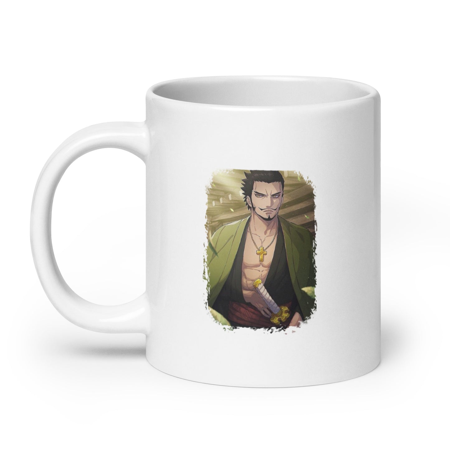 White Glossy Mug - Mihawk 16