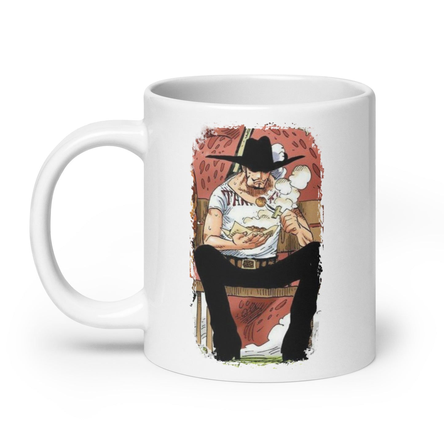 White Glossy Mug - Mihawk 21