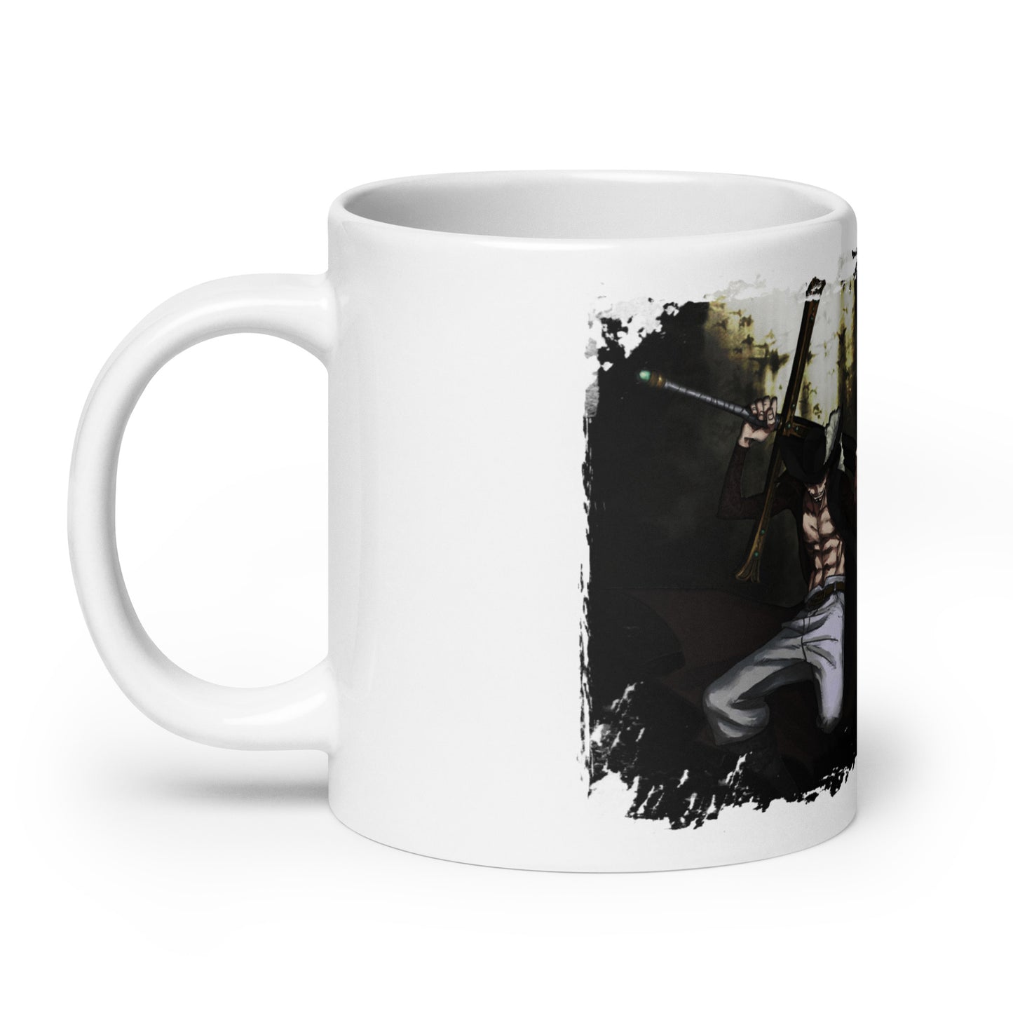 White Glossy Mug - Mihawk 22