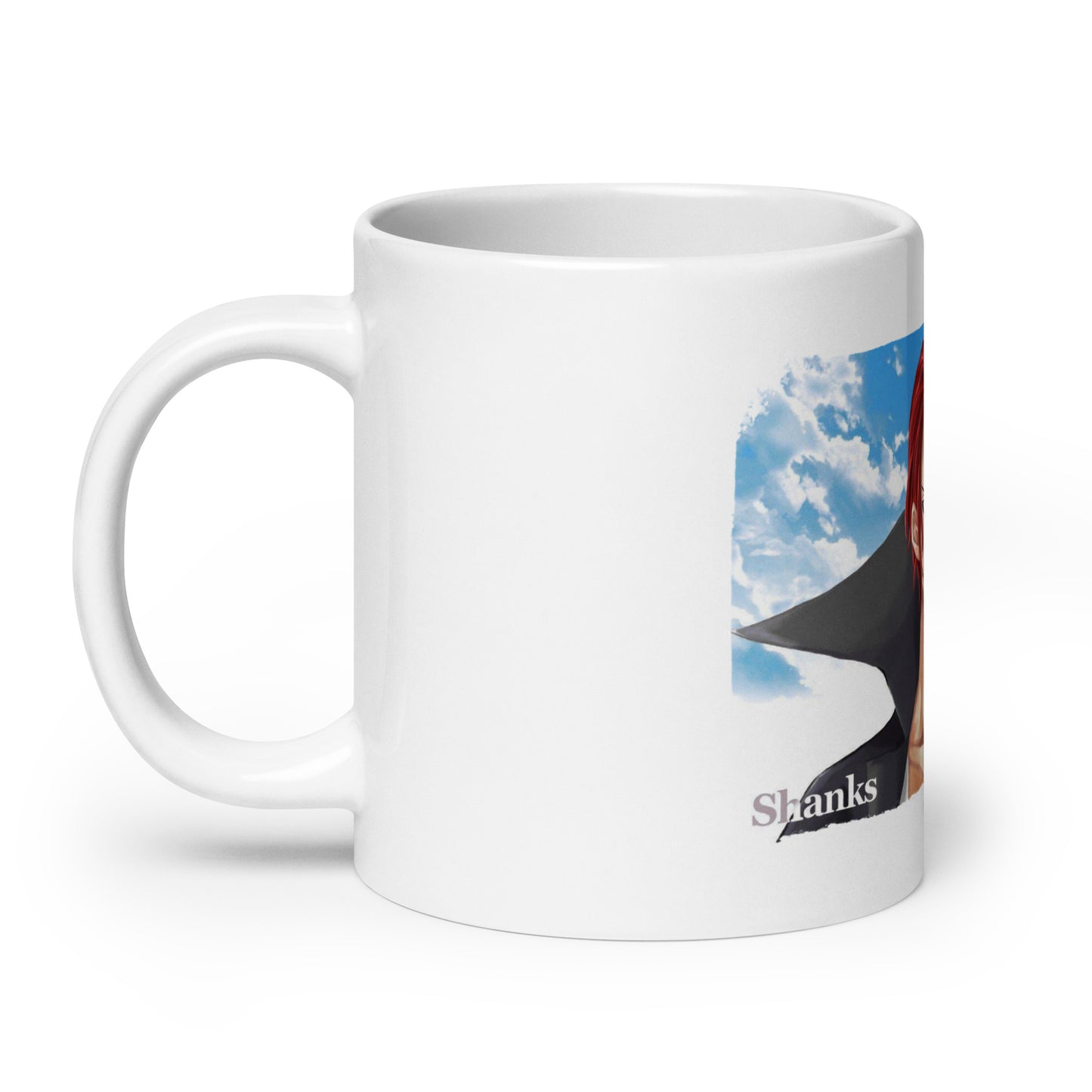 White Glossy Mug - Mihawk 25