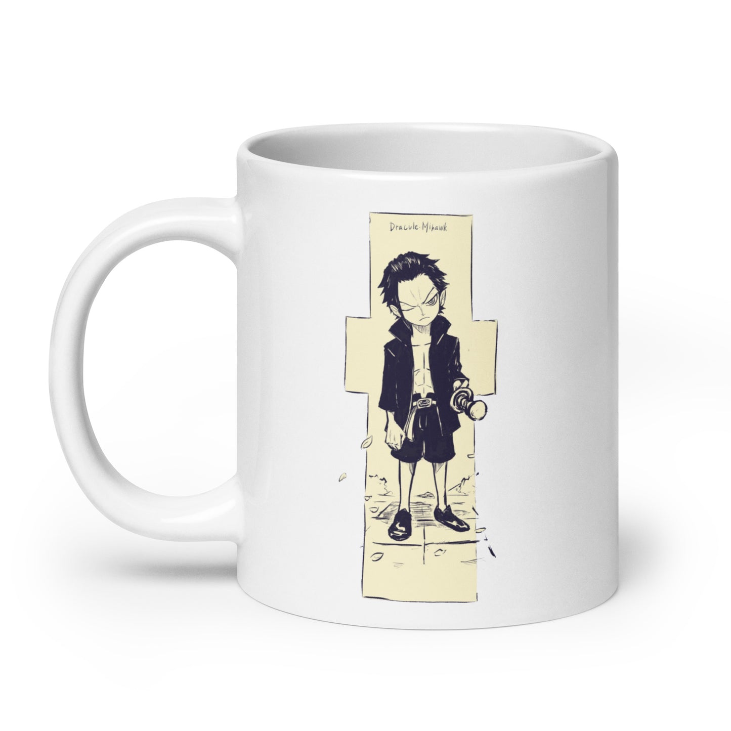 White Glossy Mug - Mihawk 27