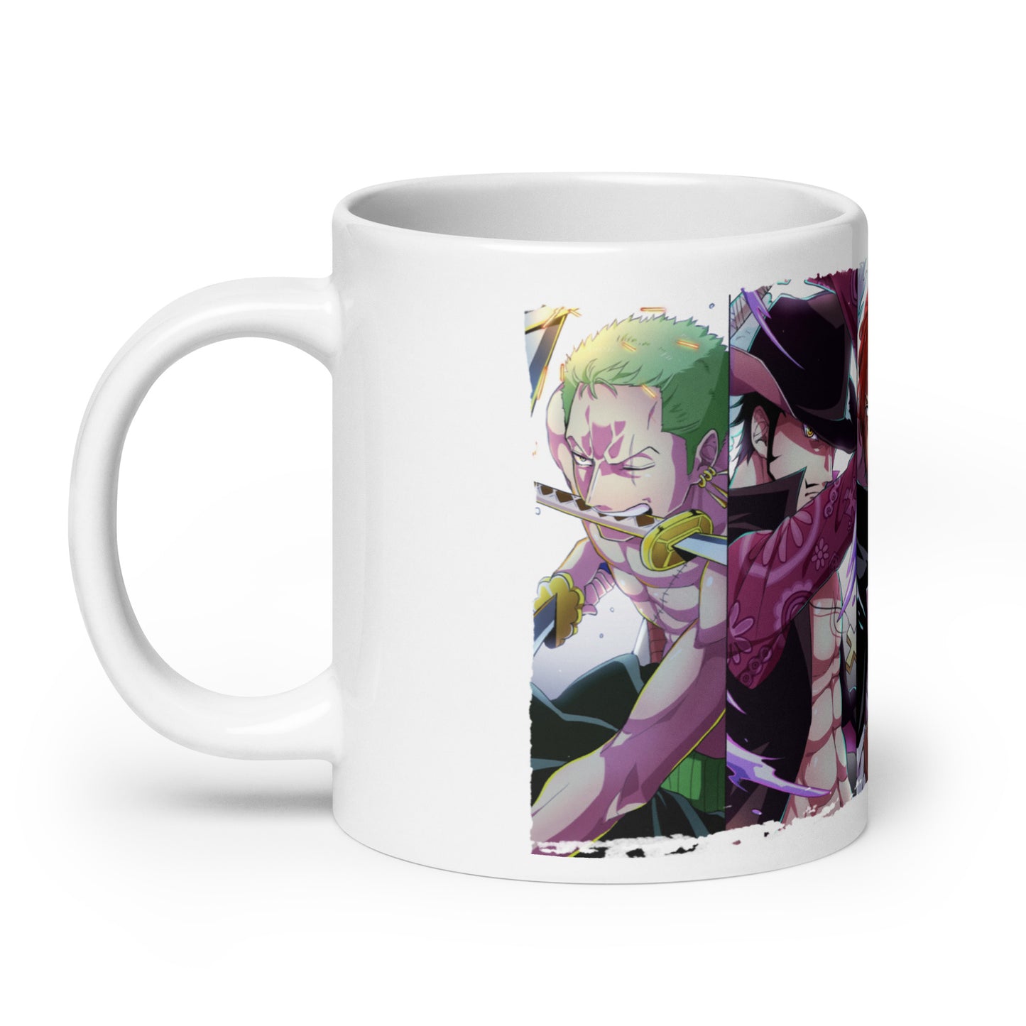 White Glossy Mug - Mihawk 30