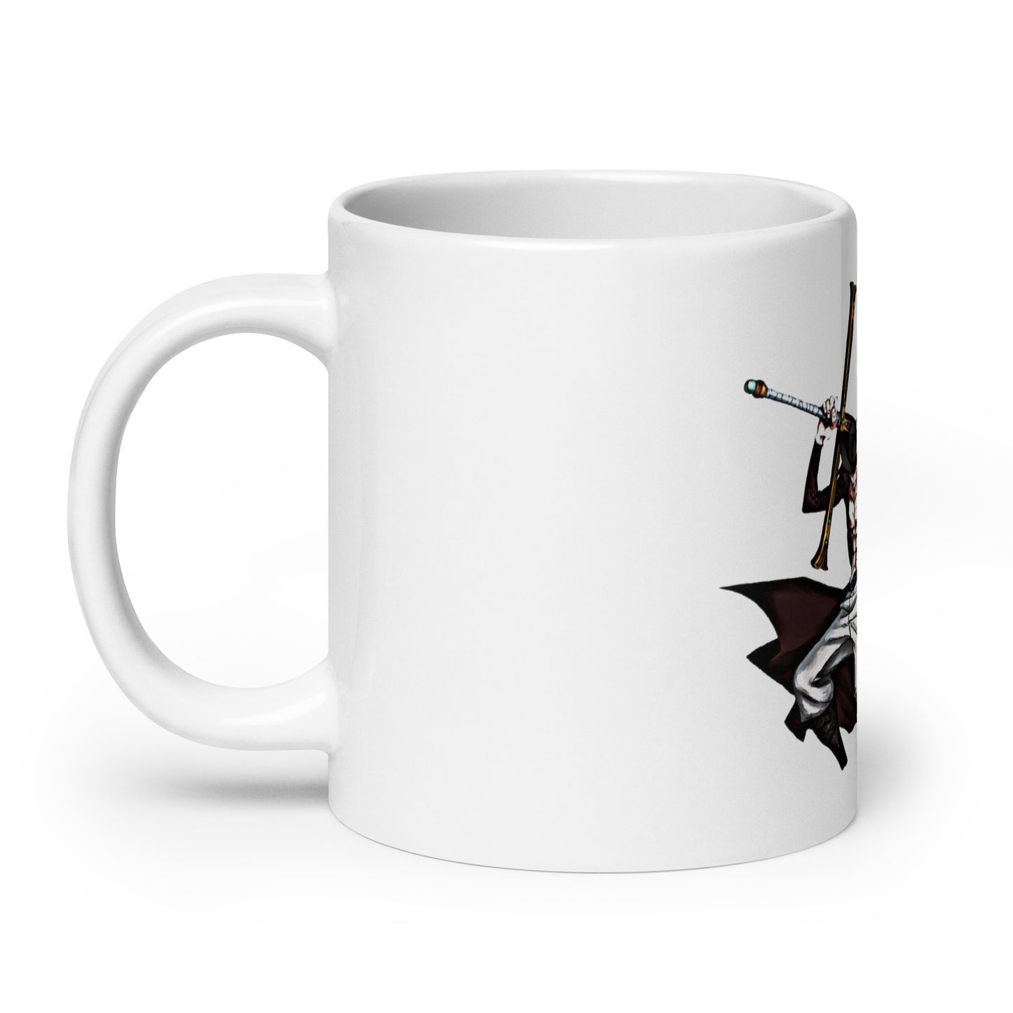 White Glossy Mug - Mihawk 31