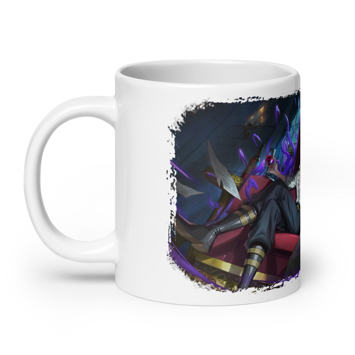 White Glossy Mug - Mihawk 32