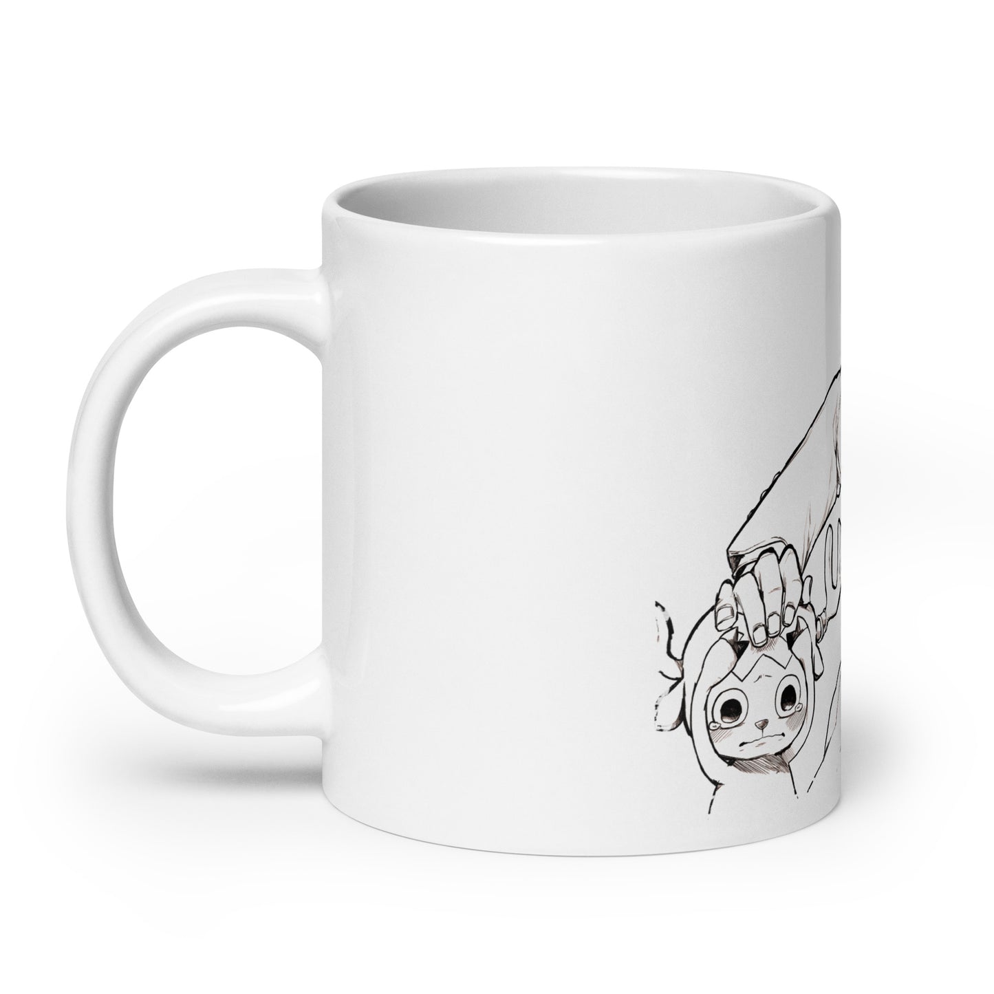 White Glossy Mug - Chopper 3