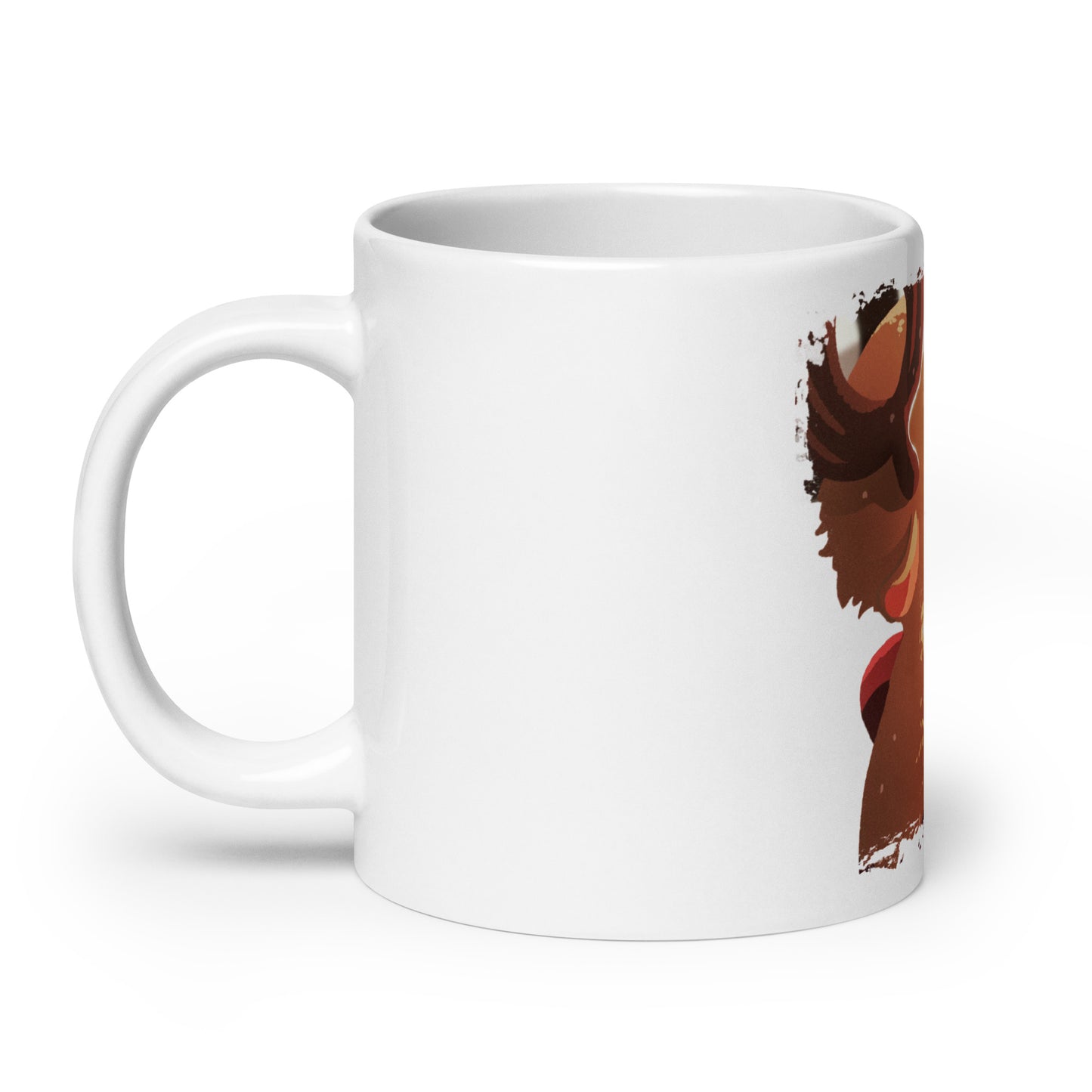 White Glossy Mug - Chopper 4