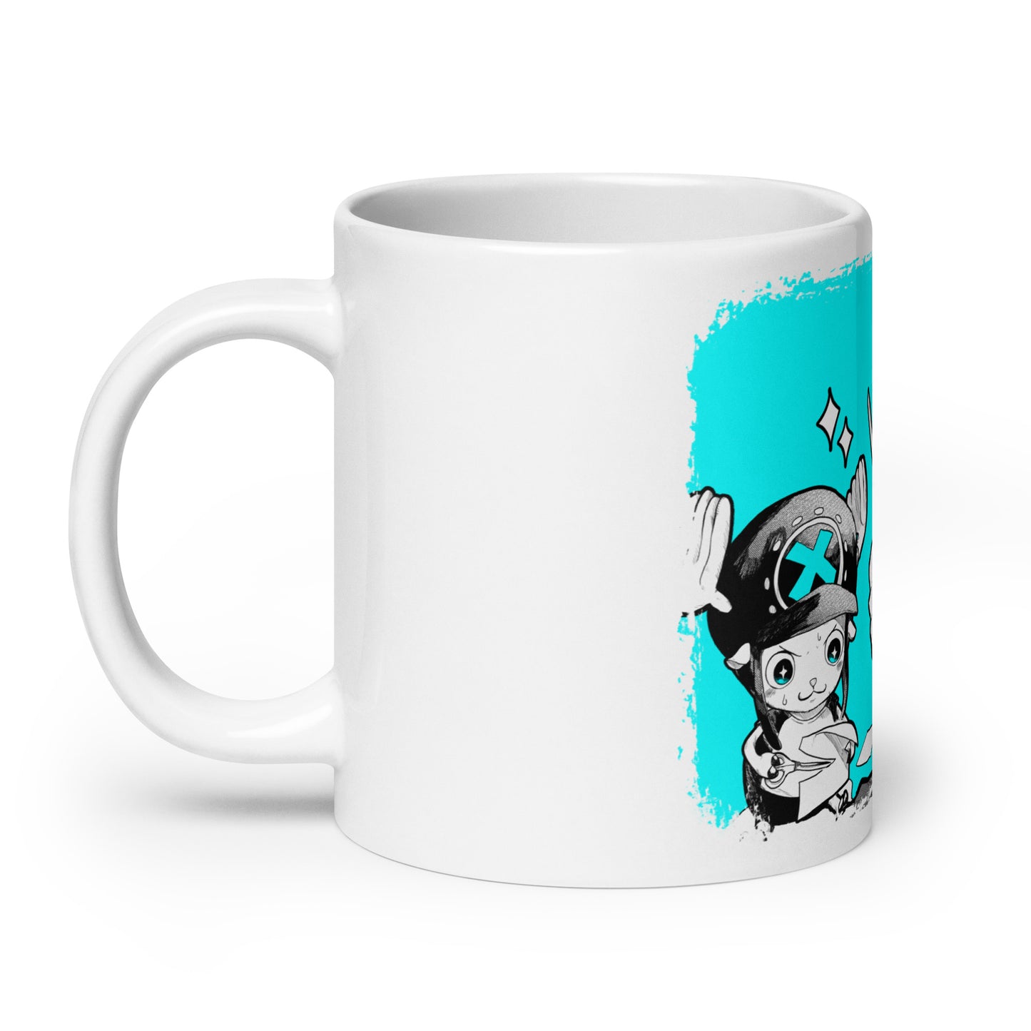 White Glossy Mug - Chopper 5