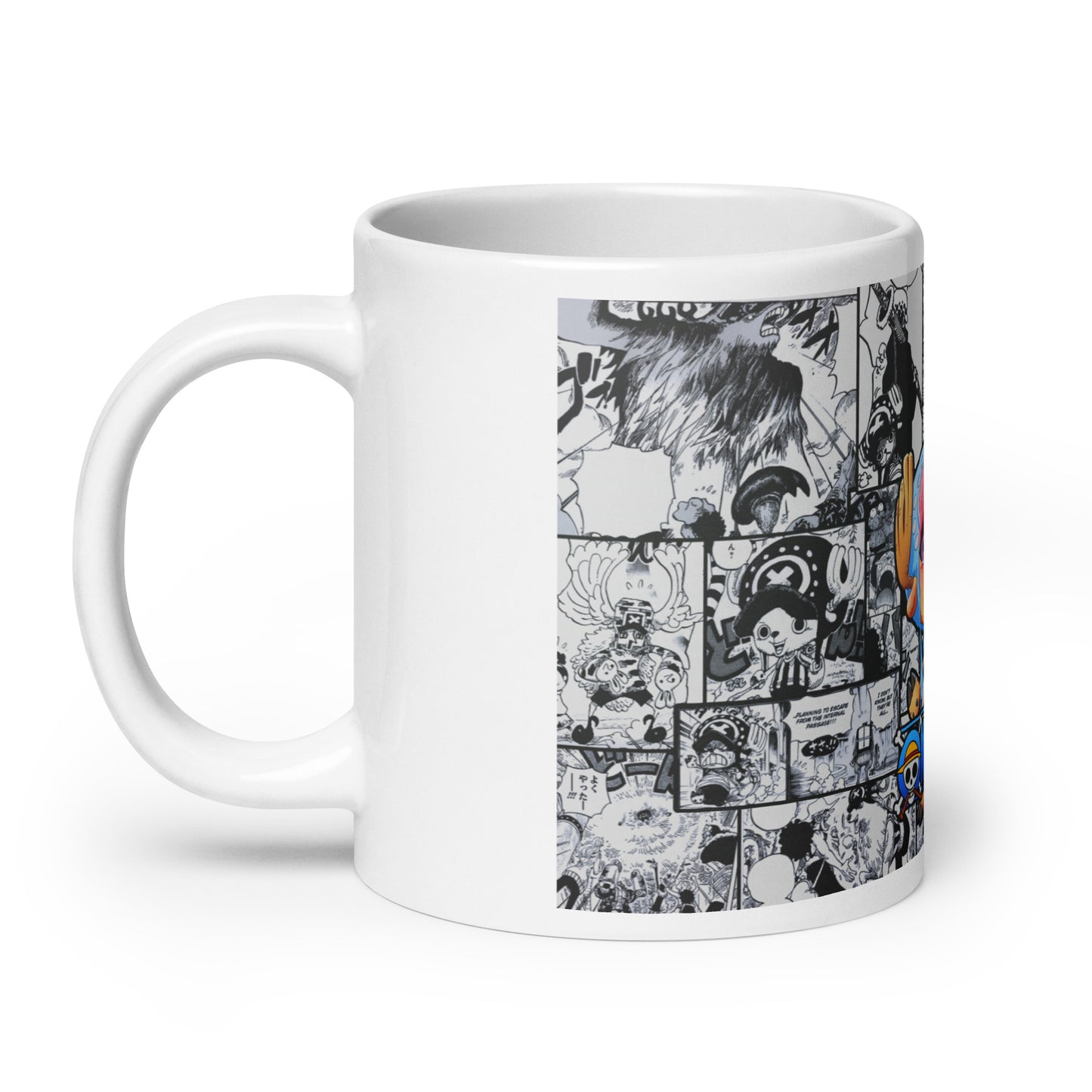 White Glossy Mug - Chopper 26