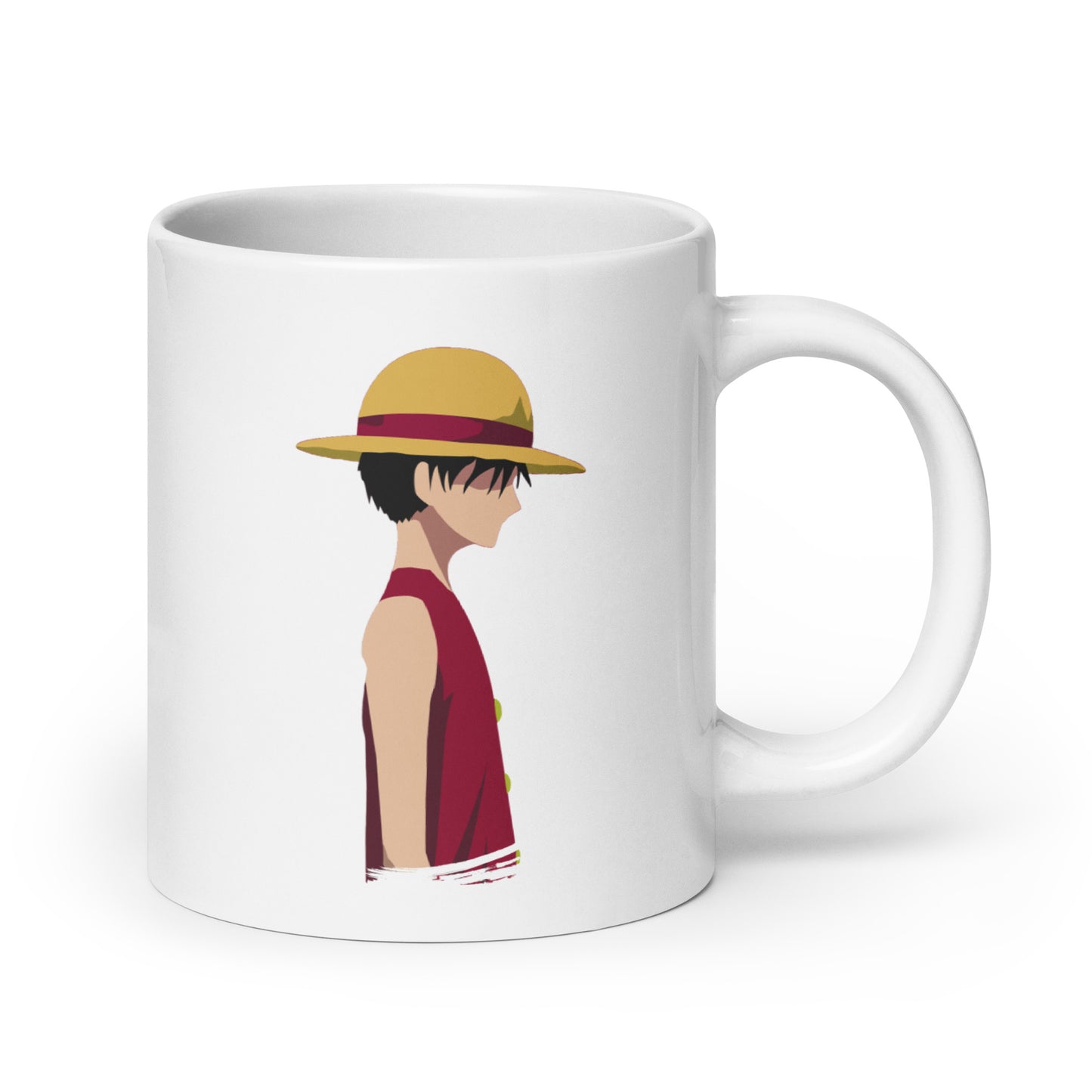 White Glossy Mug - Luffy 6