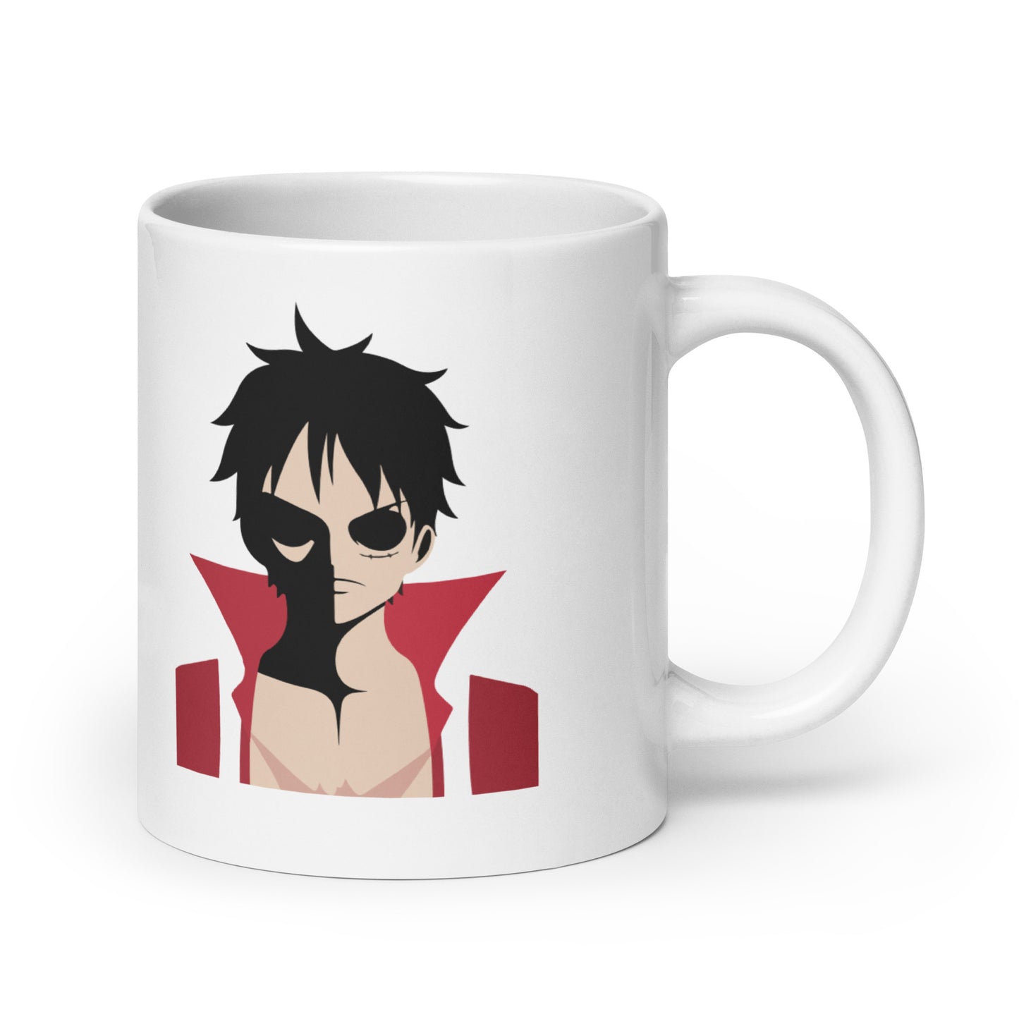 White Glossy Mug - Luffy 21