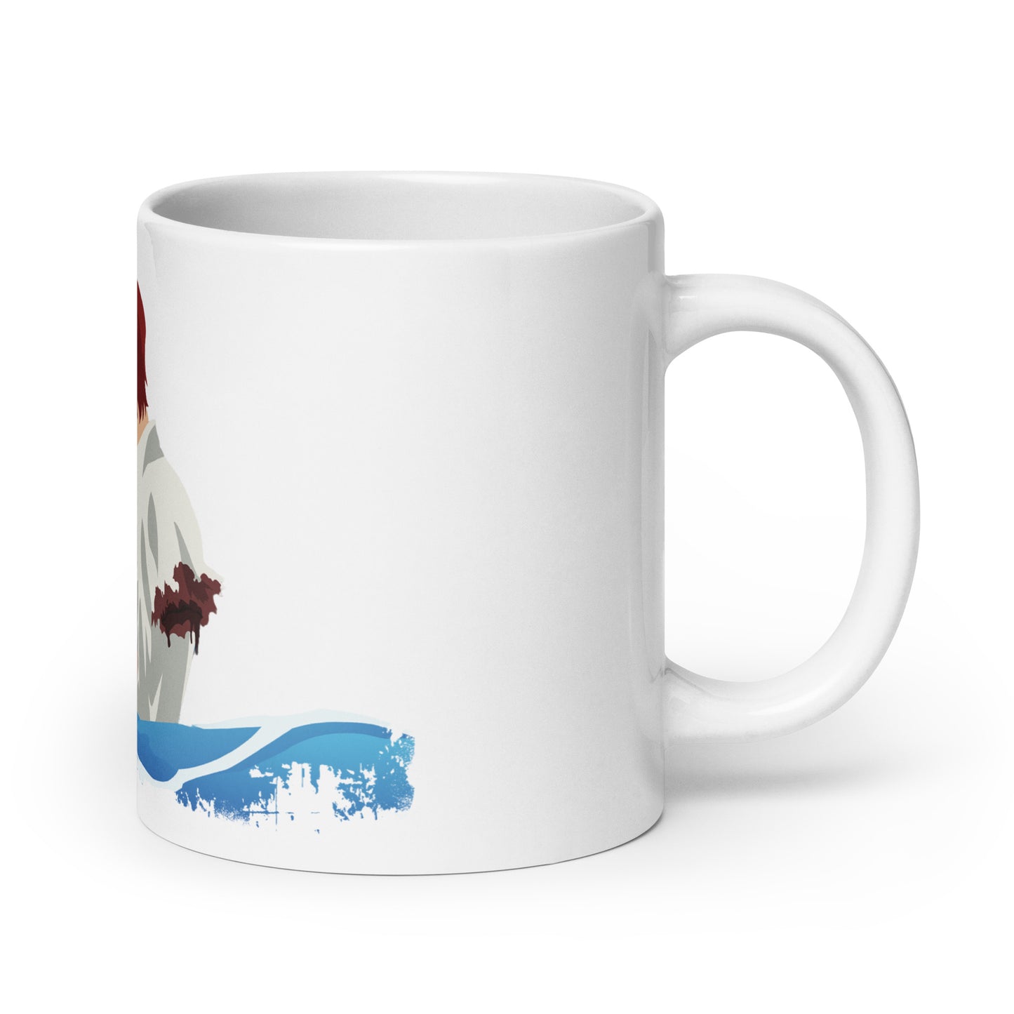 White Glossy Mug - Luffy 27